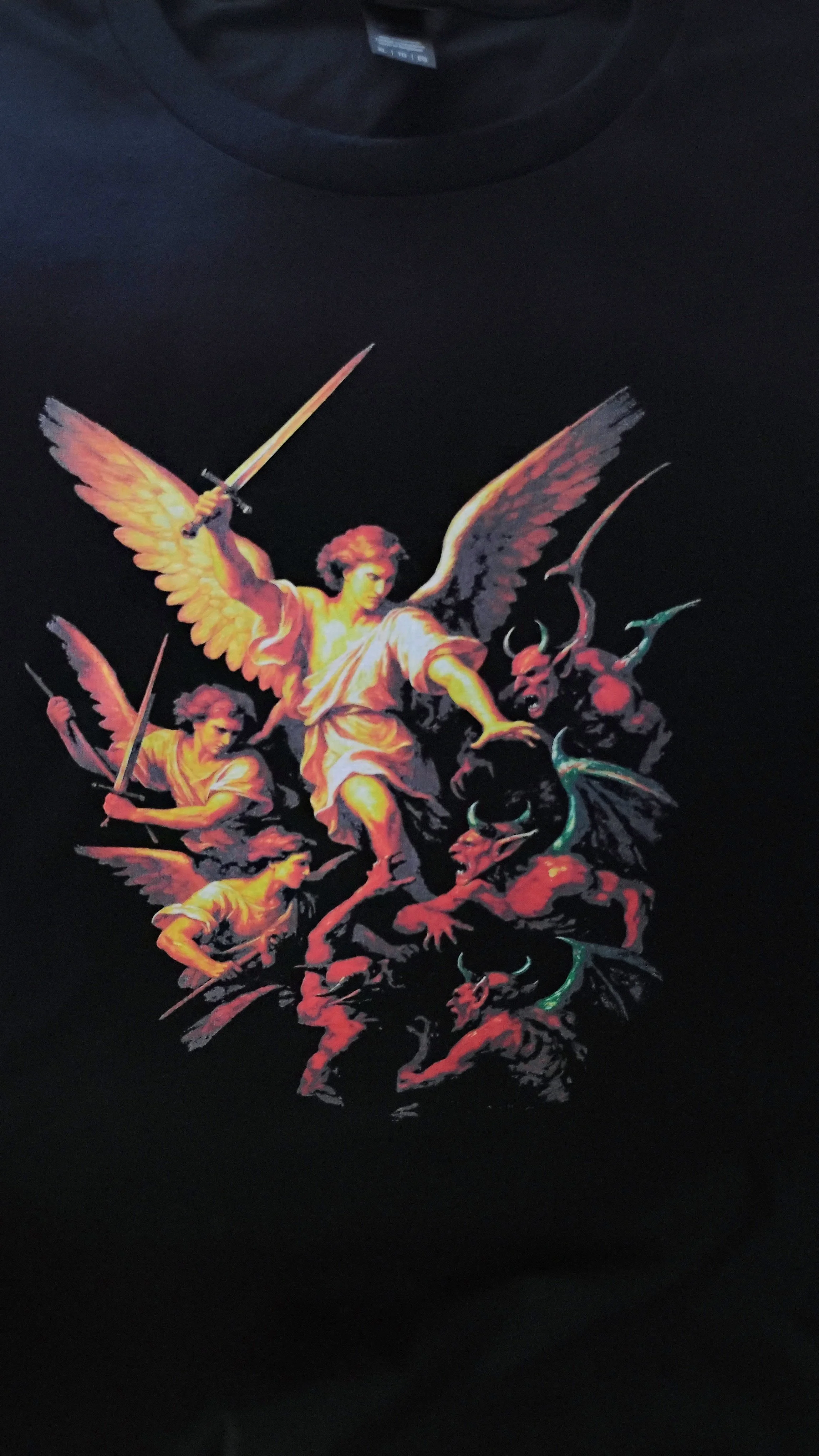 Celestial Battle Graphic T-Shirt
