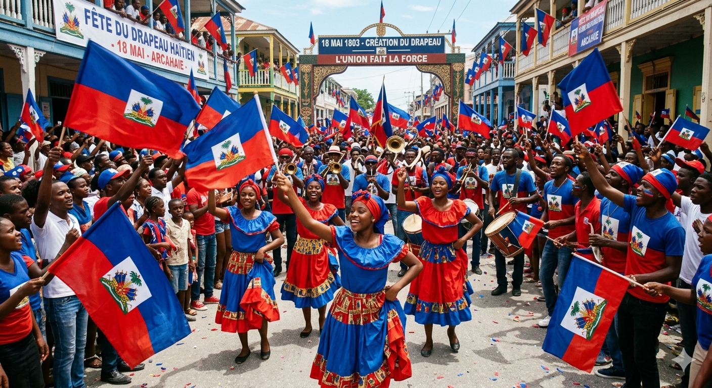 Fête du drapeau haïtien