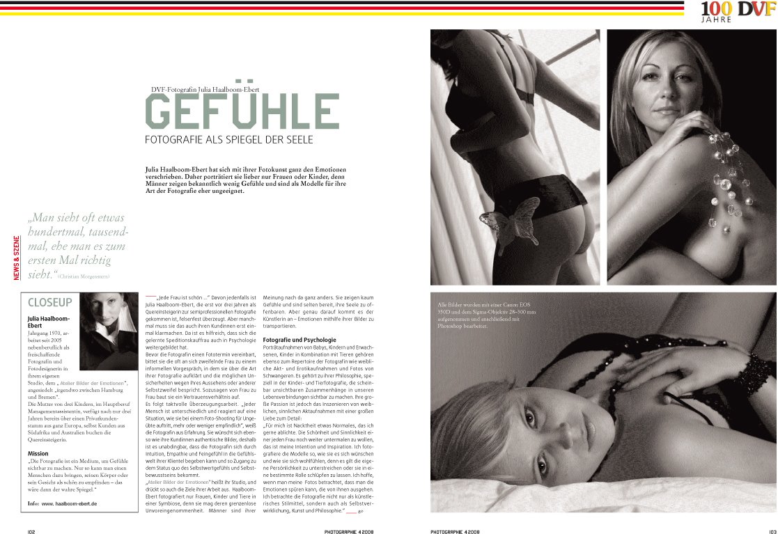 Portait in der PHOTOGRAPHIE - Julia G. Haalboom