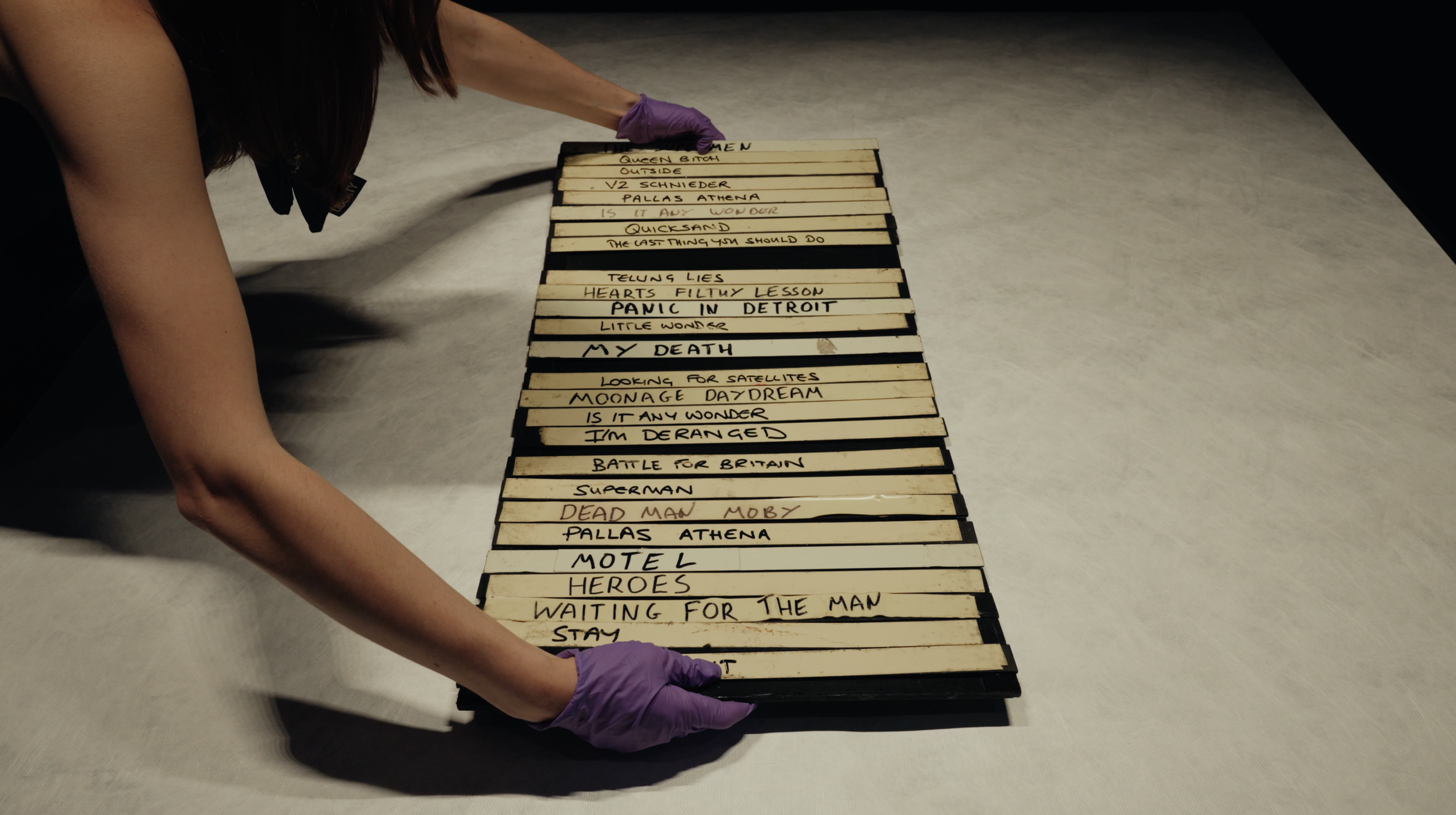 V&A East: David Bowie on tour