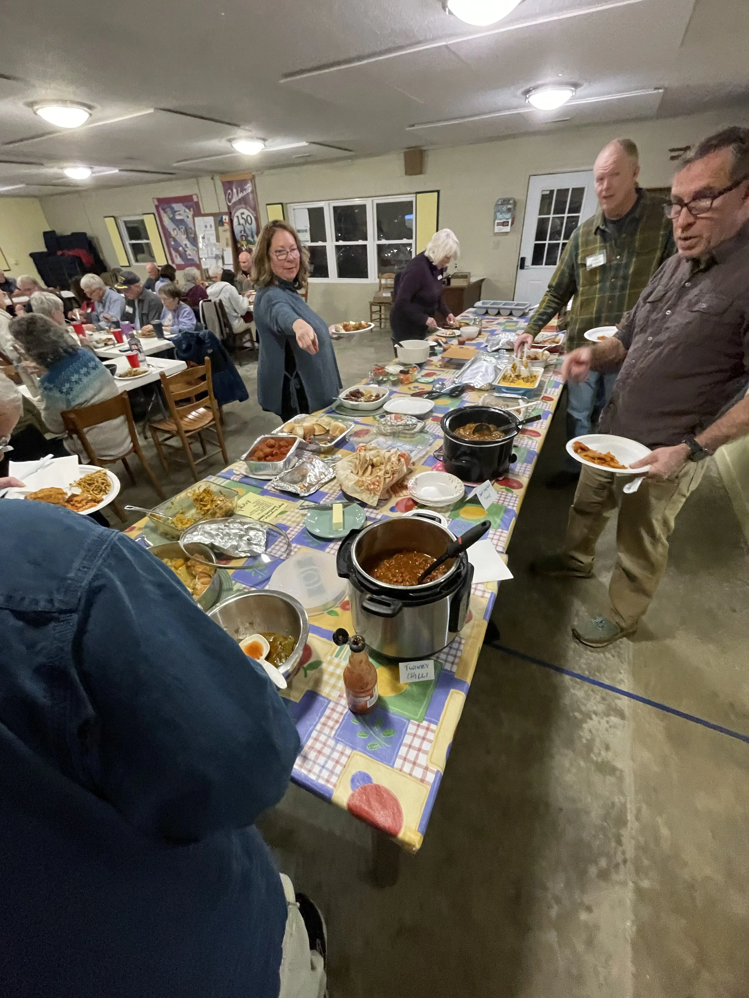 April Potluck Supper and Speaker