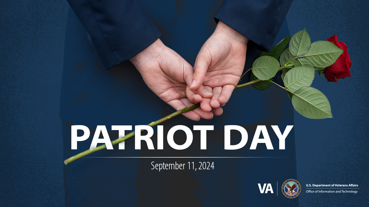Veterans Affairs Office of Information and Technology - Patriot Day Social Post