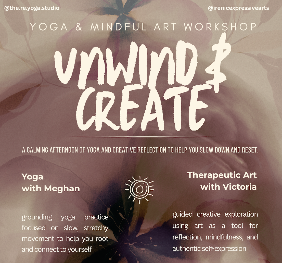 Unwind &amp; Create - Yoga and mindful Art workshop