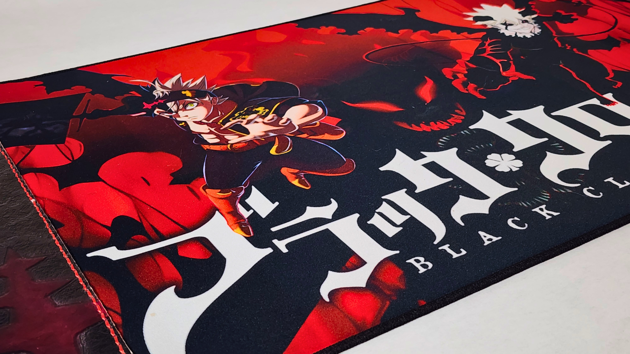 Black Clover Custom Leather Playmat