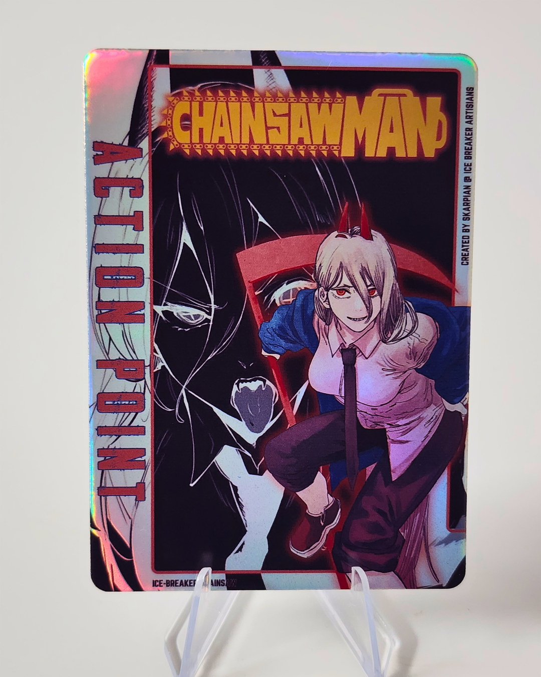 Chainsaw Man - Power B&W - Custom Action Point