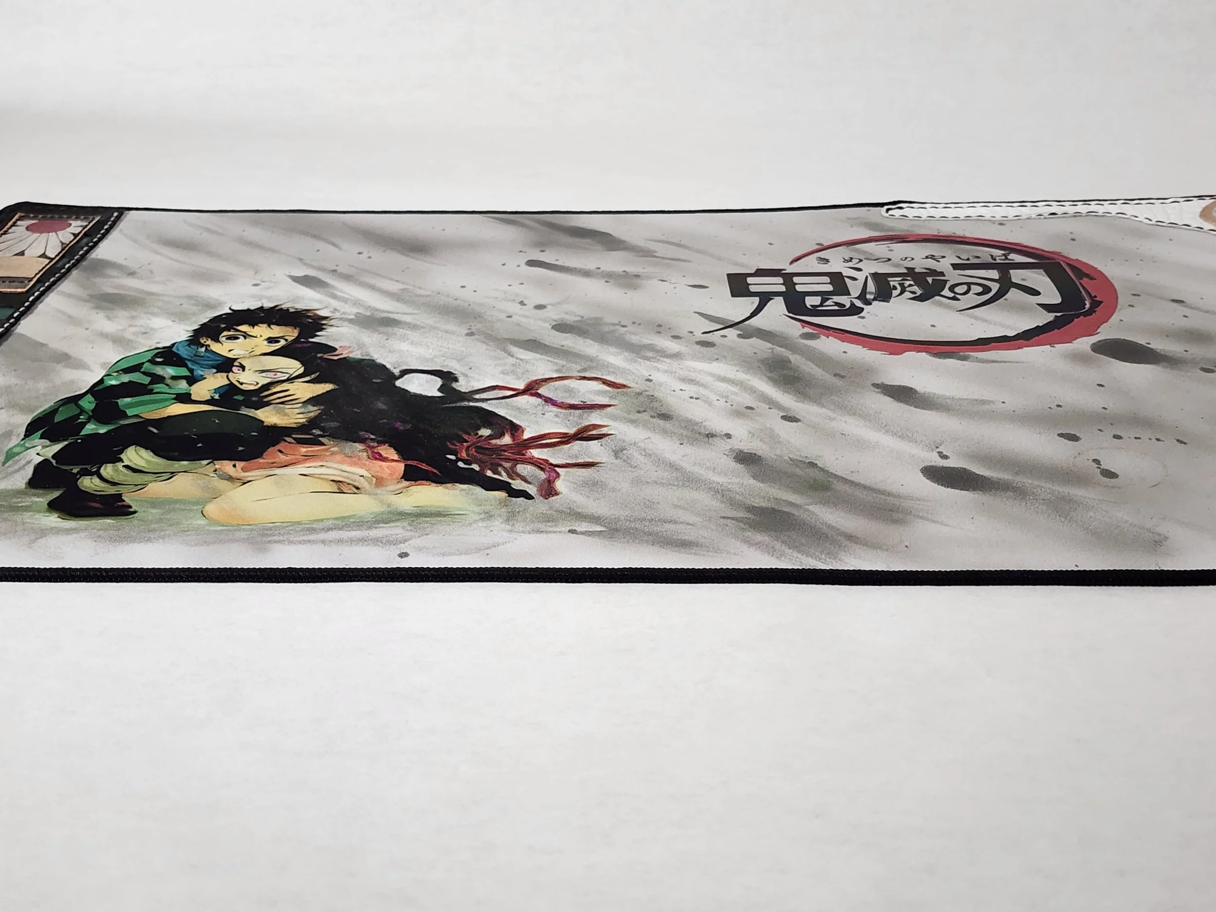 Custom Leather Demon Slayer Playmat - Tanjiro & Nezuko