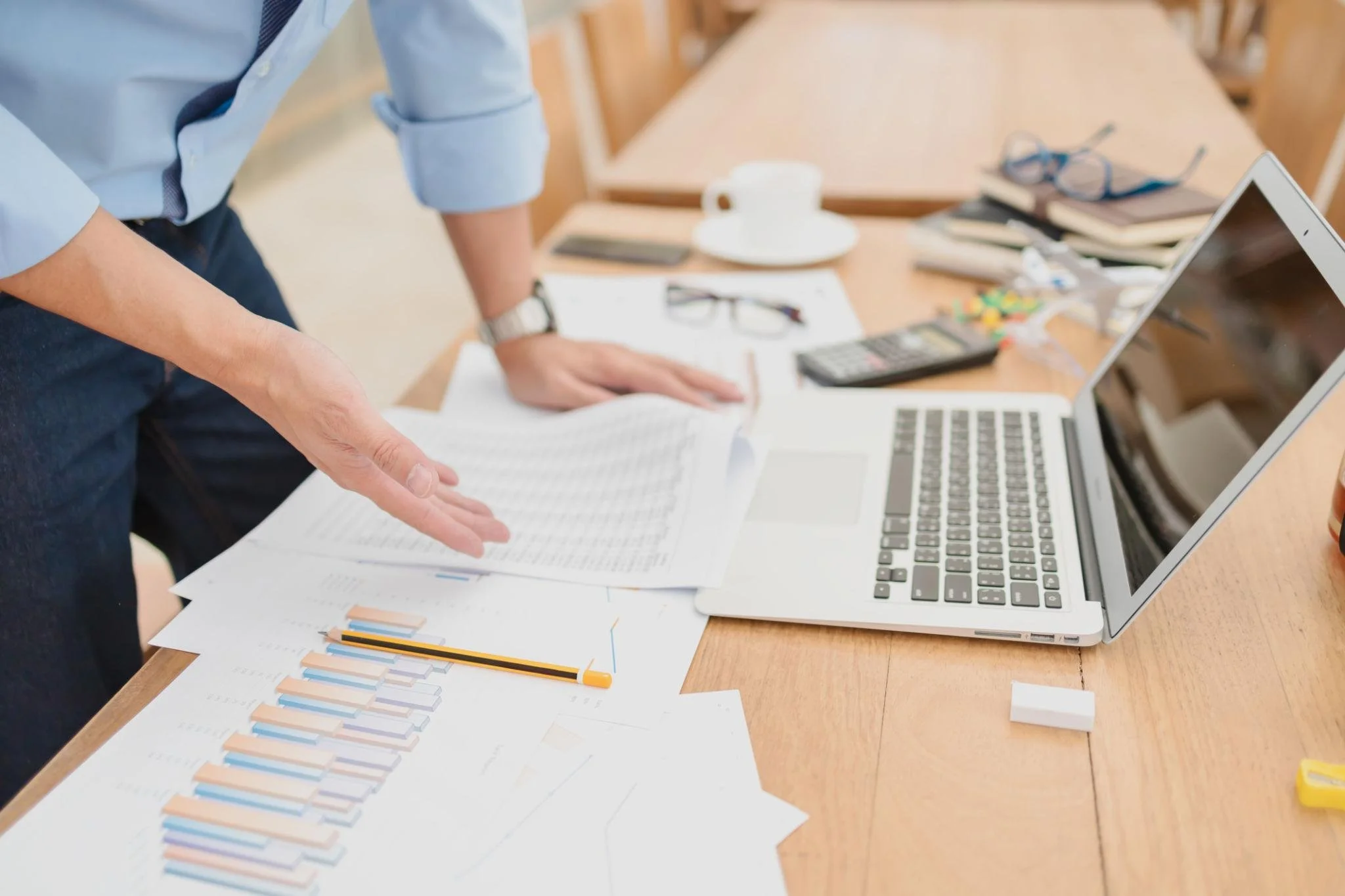 Confusing financial records and reports from disorganized bookkeeping in a North Carolina small business
