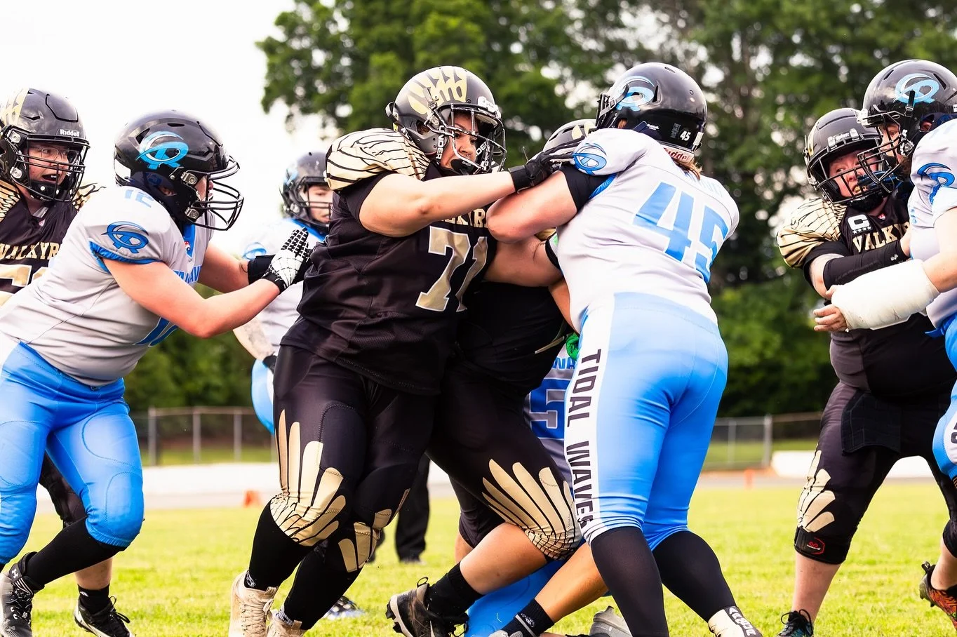 East Tennessee Valkyrie team during a match