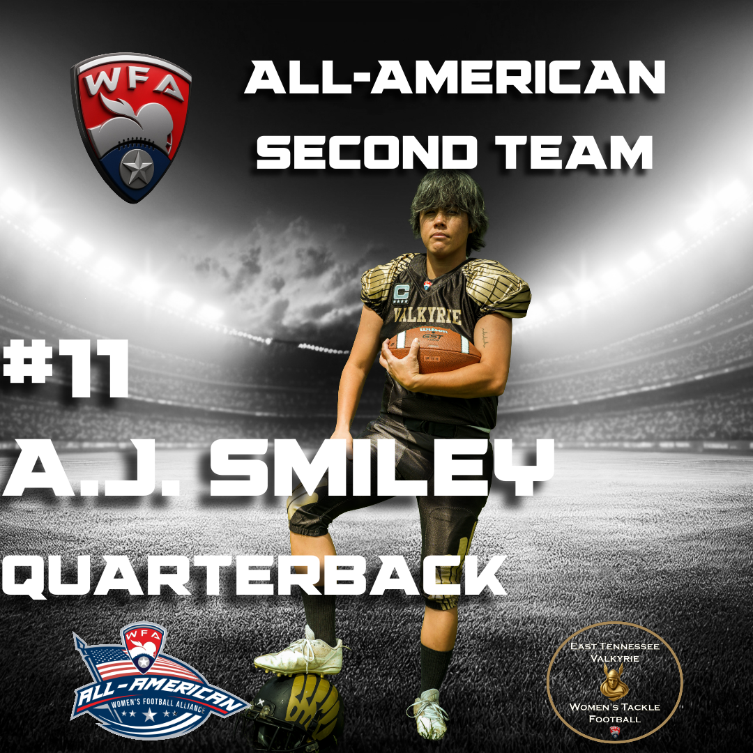 All-American Second Team, A.J. Smiley, #11, Quarterback
