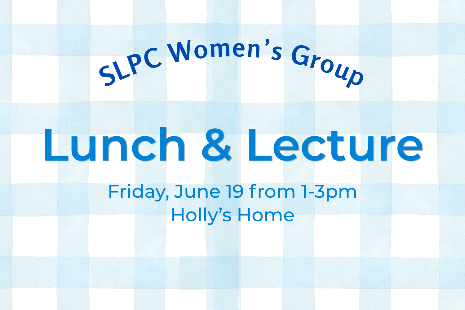 Women's Group Lunch & Lecture