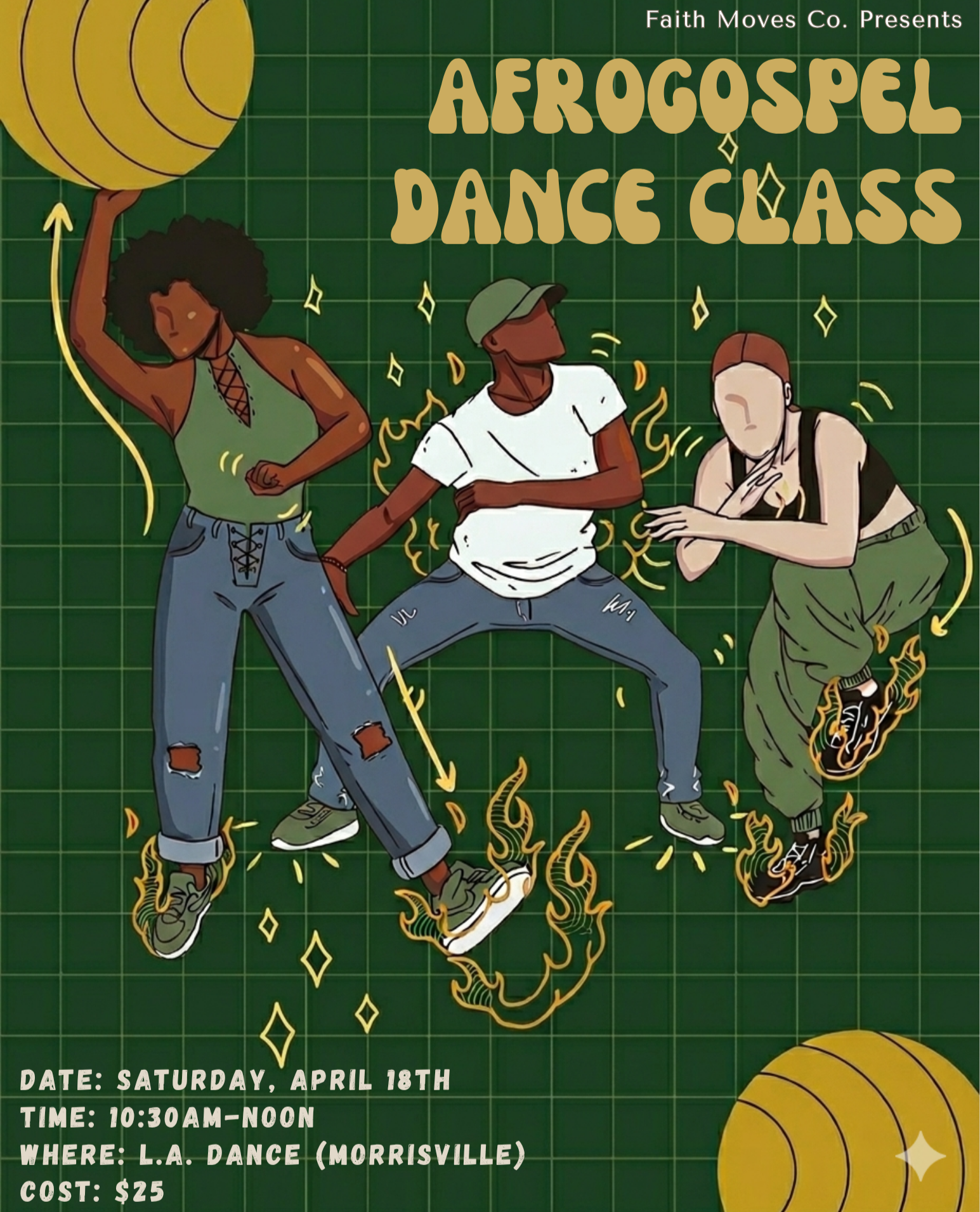 Afrogospel Dance Class (NC)