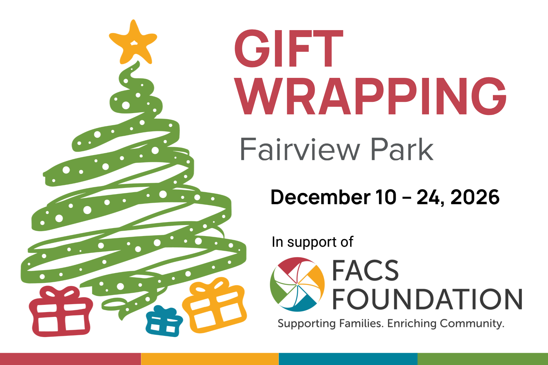 Gift Wrapping at Fairview Park Mall