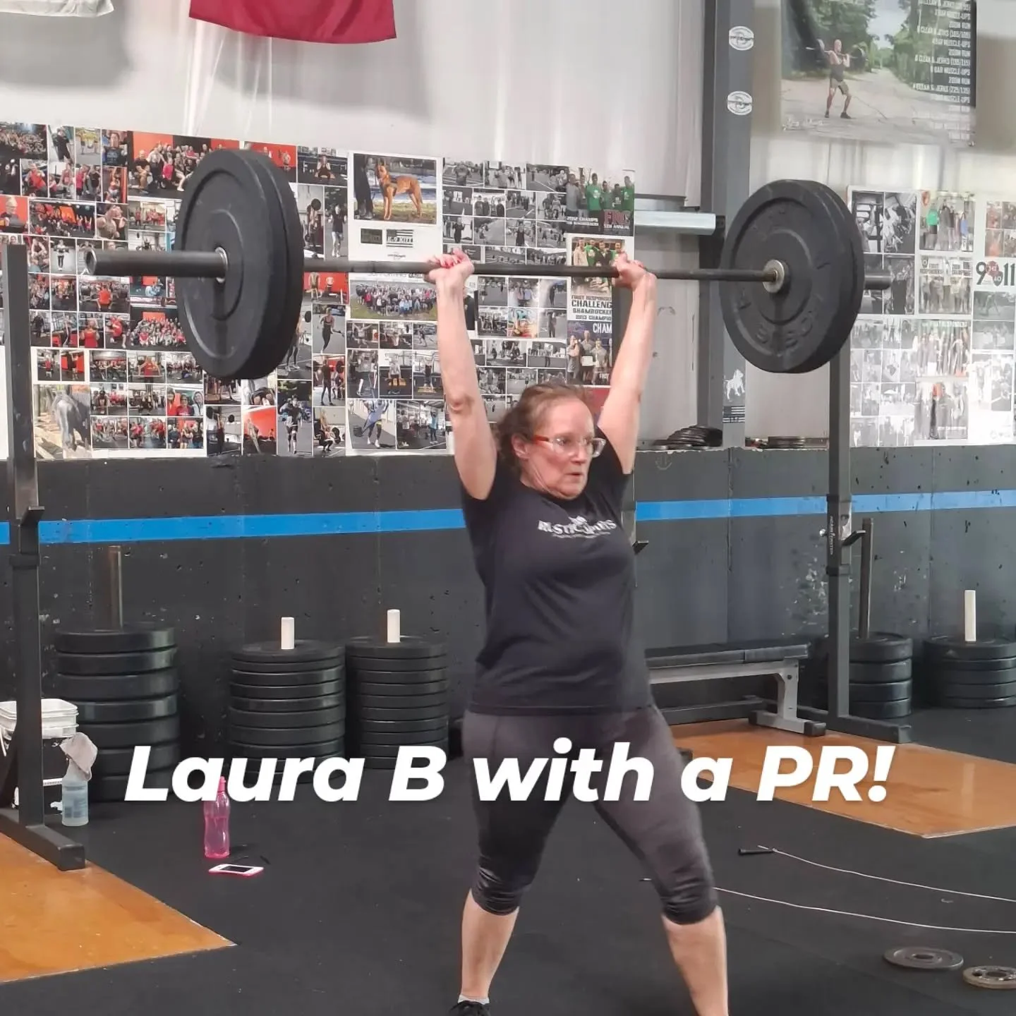 Great job PM crew ... crushing some heavy clean and jerks, followed by Caitlin's WOD - running, power cleans, wall balls, jump rope, and pullups (muscle ups for the ninjas!). Also, big shout out to Laura and Tracey on hitting PRs!
