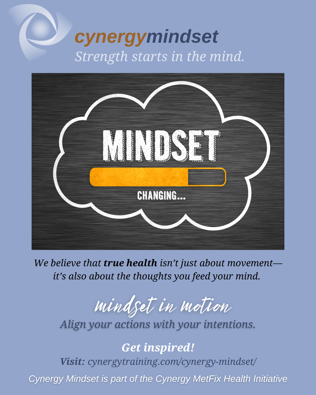 Cynergy Mindset: Reflect, Refresh, and Realign