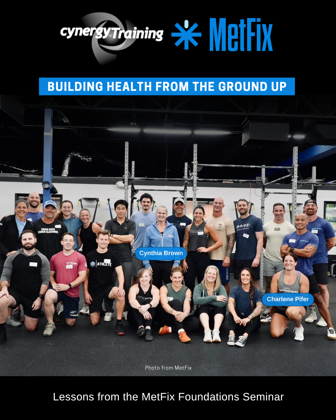 Building Health from the Ground Up: Lessons from the MetFix Foundations Seminar