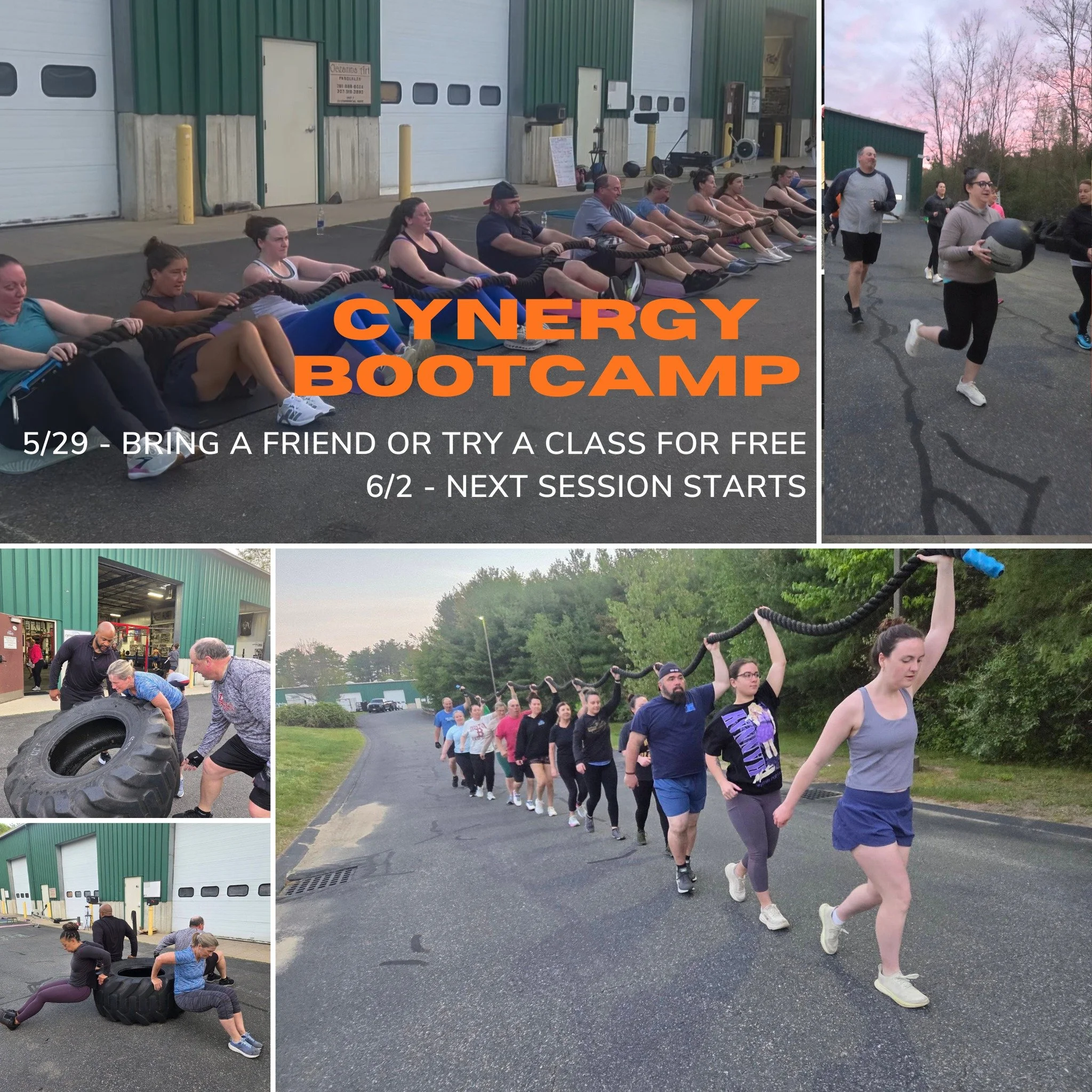 Looking to get in shape or back into shape?  Join our Boot Camp!

NEXT SESSION STARTS TUESDAY 6/2!

This is one of our most FUN and popular classes.  All abilities welcome.  Start your day with some fitness and a great group of people. 
Register and 