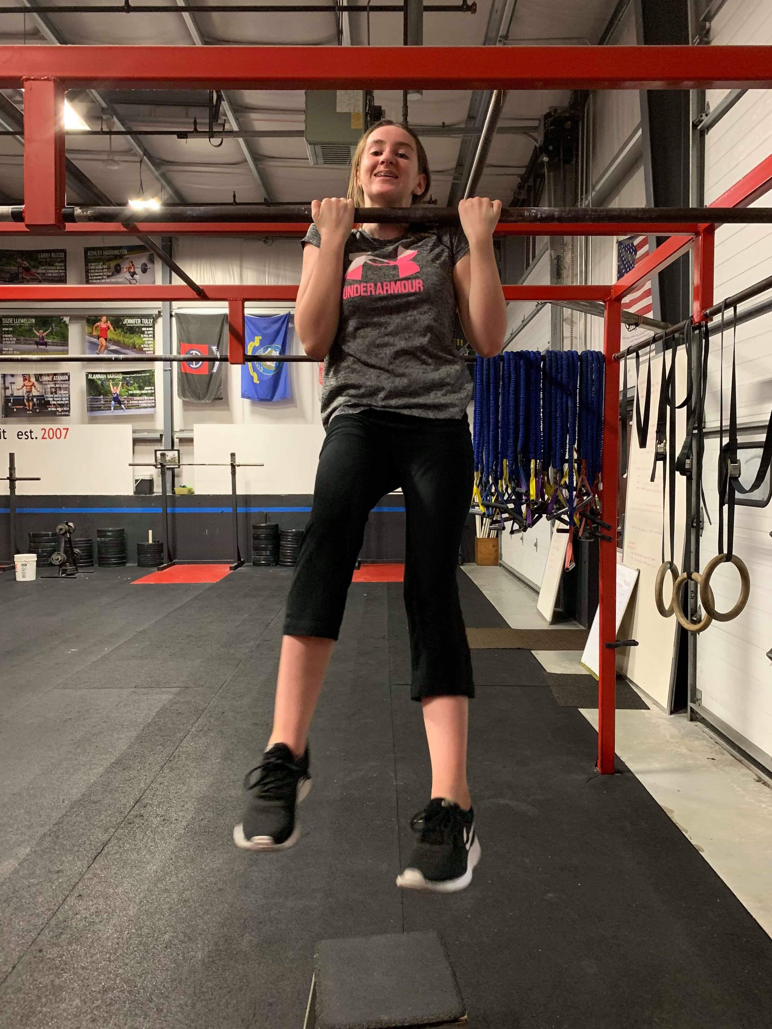 Cynergy CrossFit Kids Spotlight Athlete, Mary Kate!