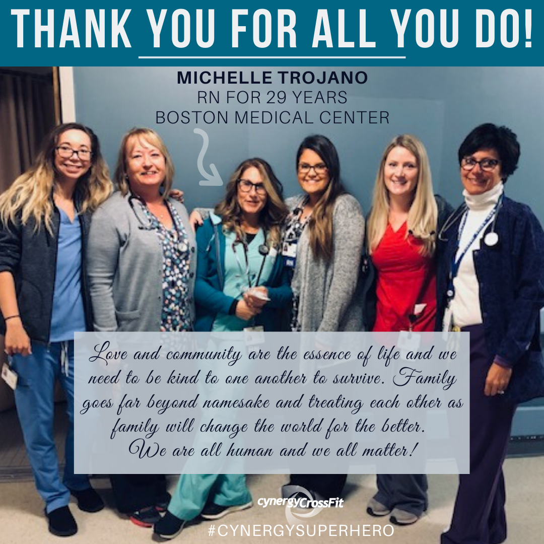Thank You Superhero Michelle Trojano!