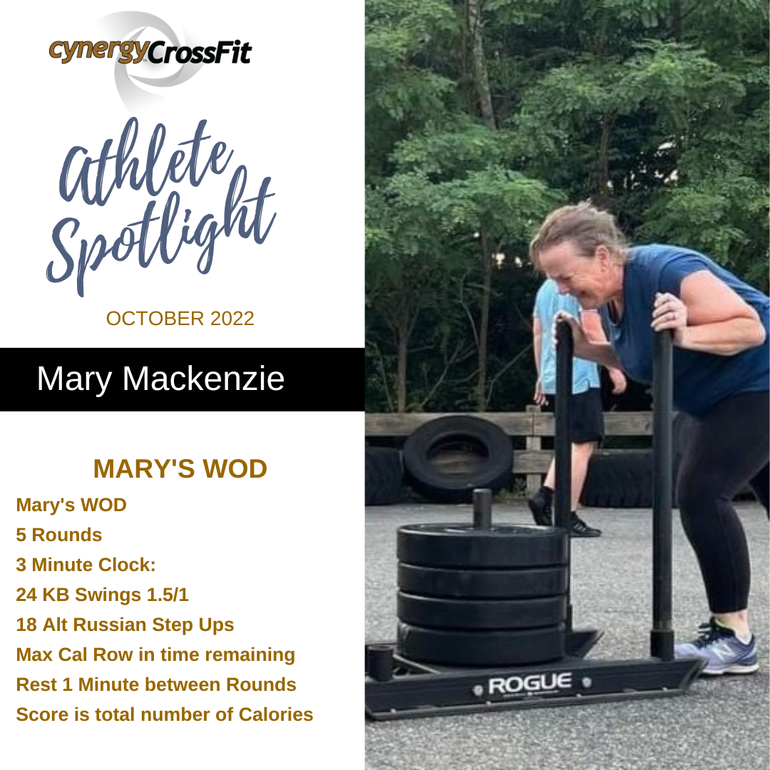 ATHLETE SPOTLIGHT - Mary Mackenzie