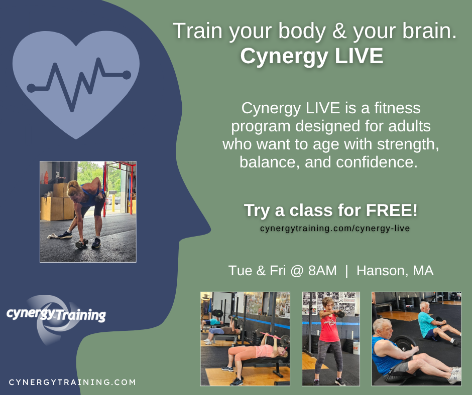 Train Your Brain and Body for a Healthier Future with Cynergy LIVE