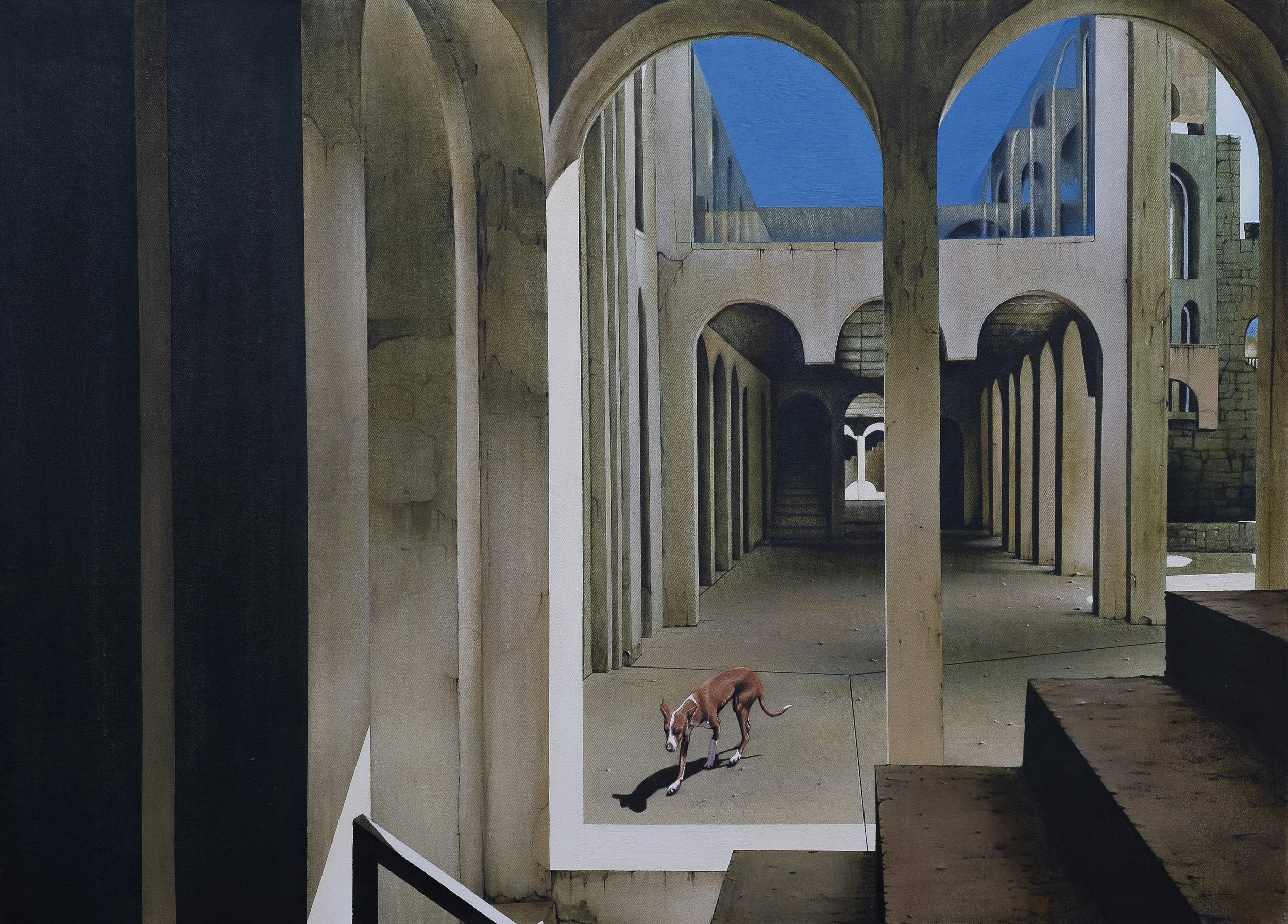 Glory Morning XC - Oil on canvas - 89 cm H x 125 cm W