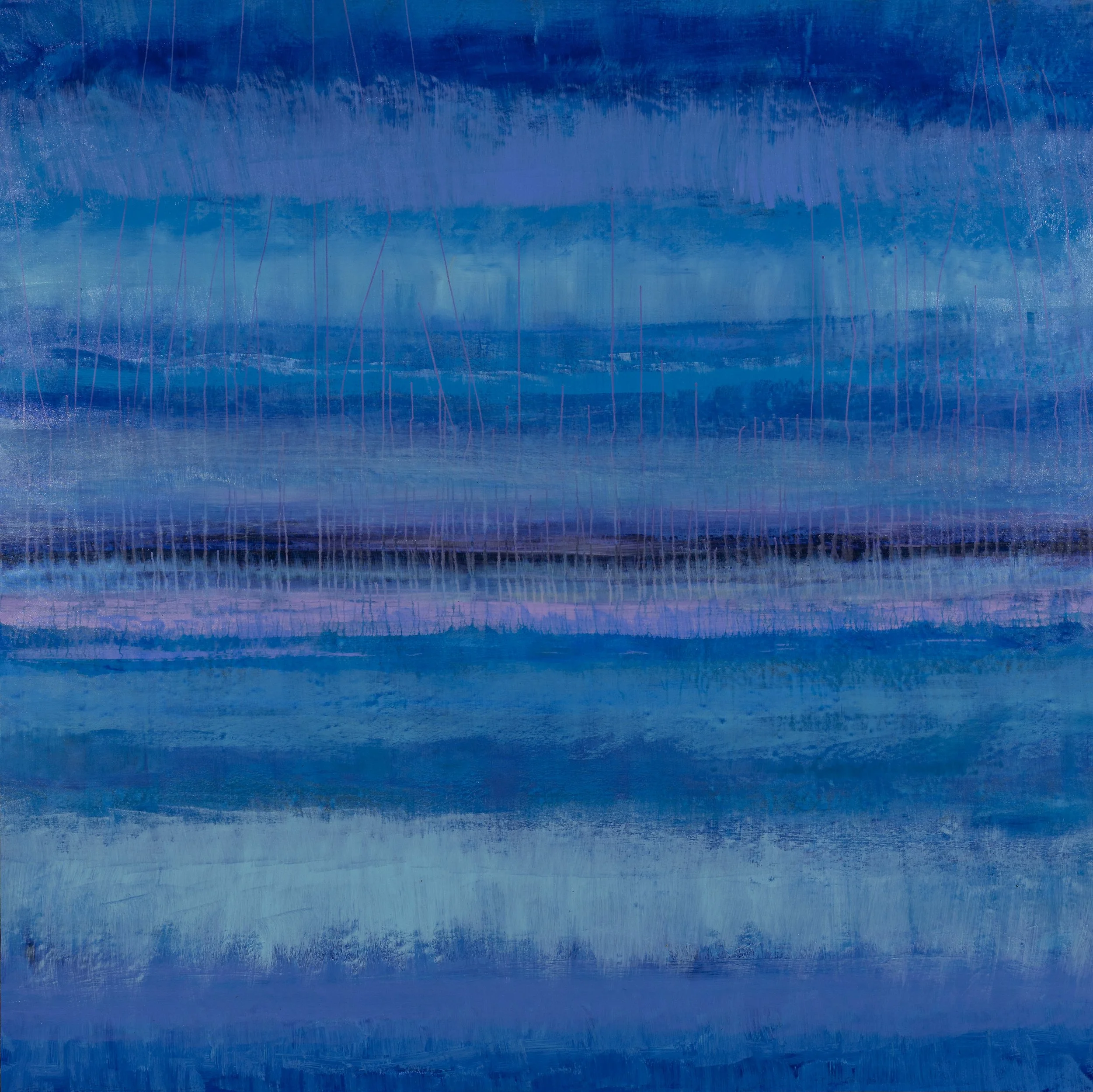 I see you - Mixed on Canvas - 200 cm H x 200 cm W