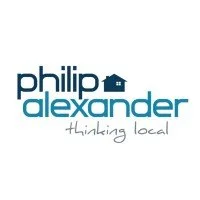Text reading Philip Alexander - thinking local