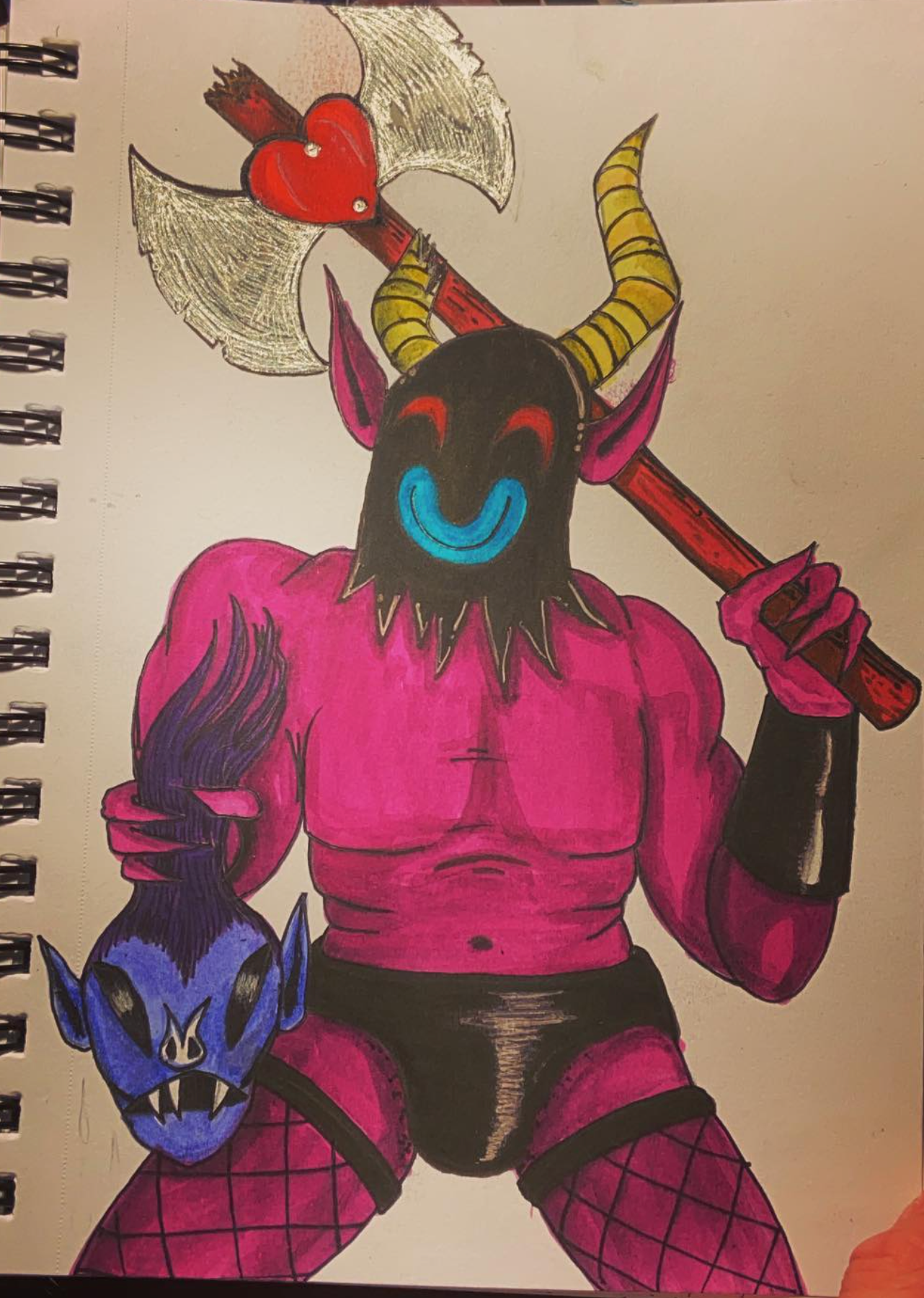 from Wizard of Barge's "Draw this in your style" challenge, 2021