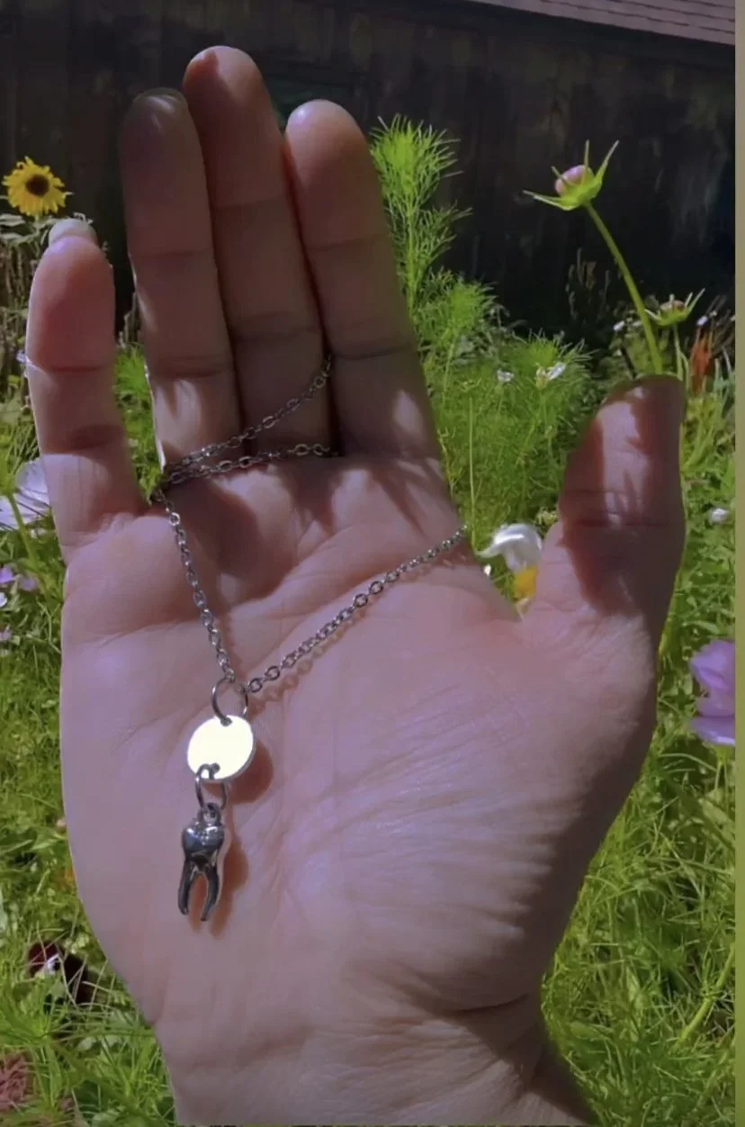 Coin Tooth Necklace