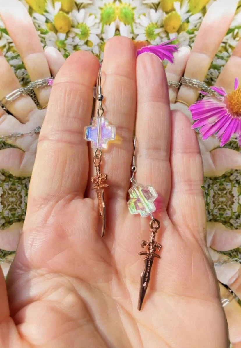 Iridescent Rebellion Earrings