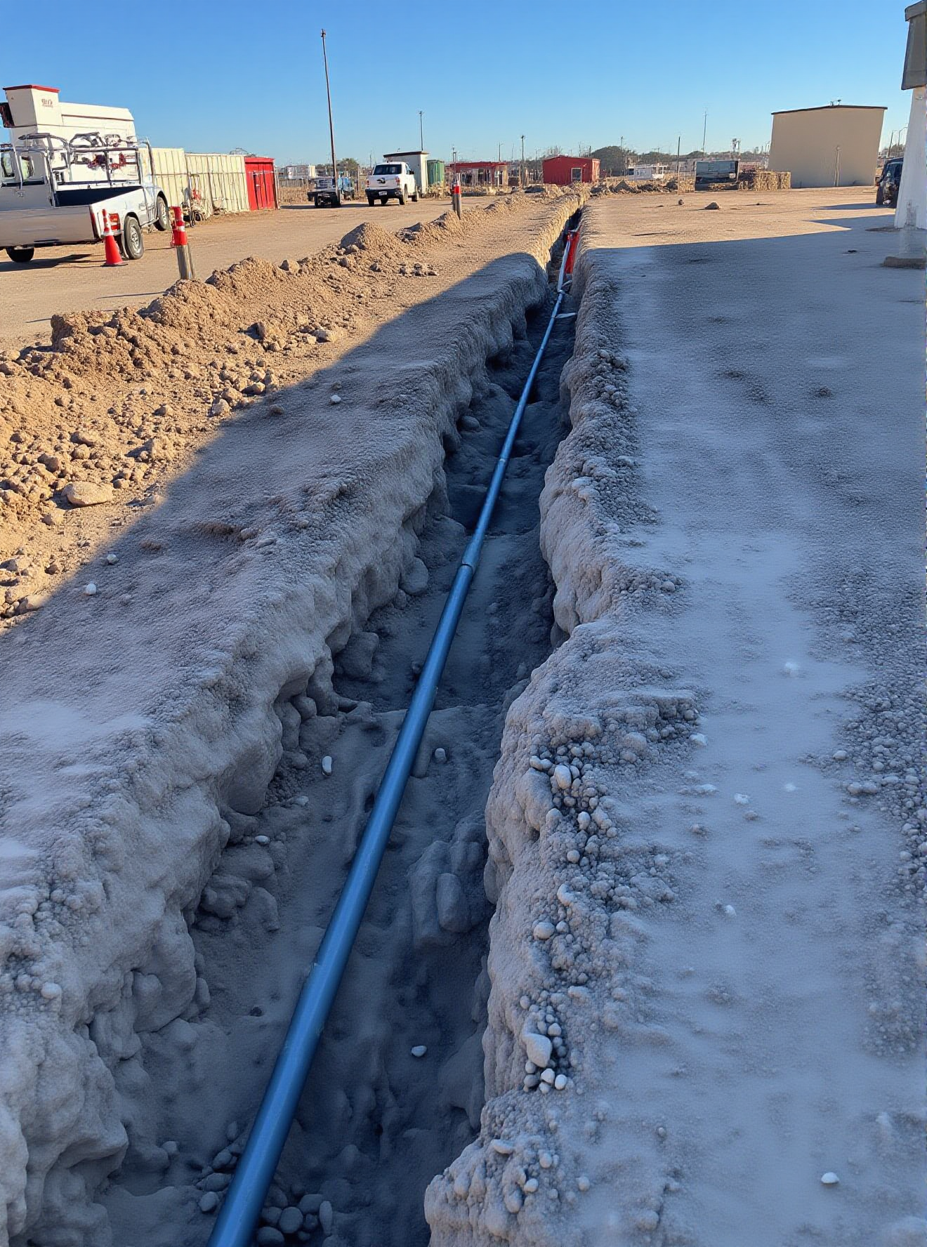Elite Renegade Services Lubbock, Texas Construction Site.