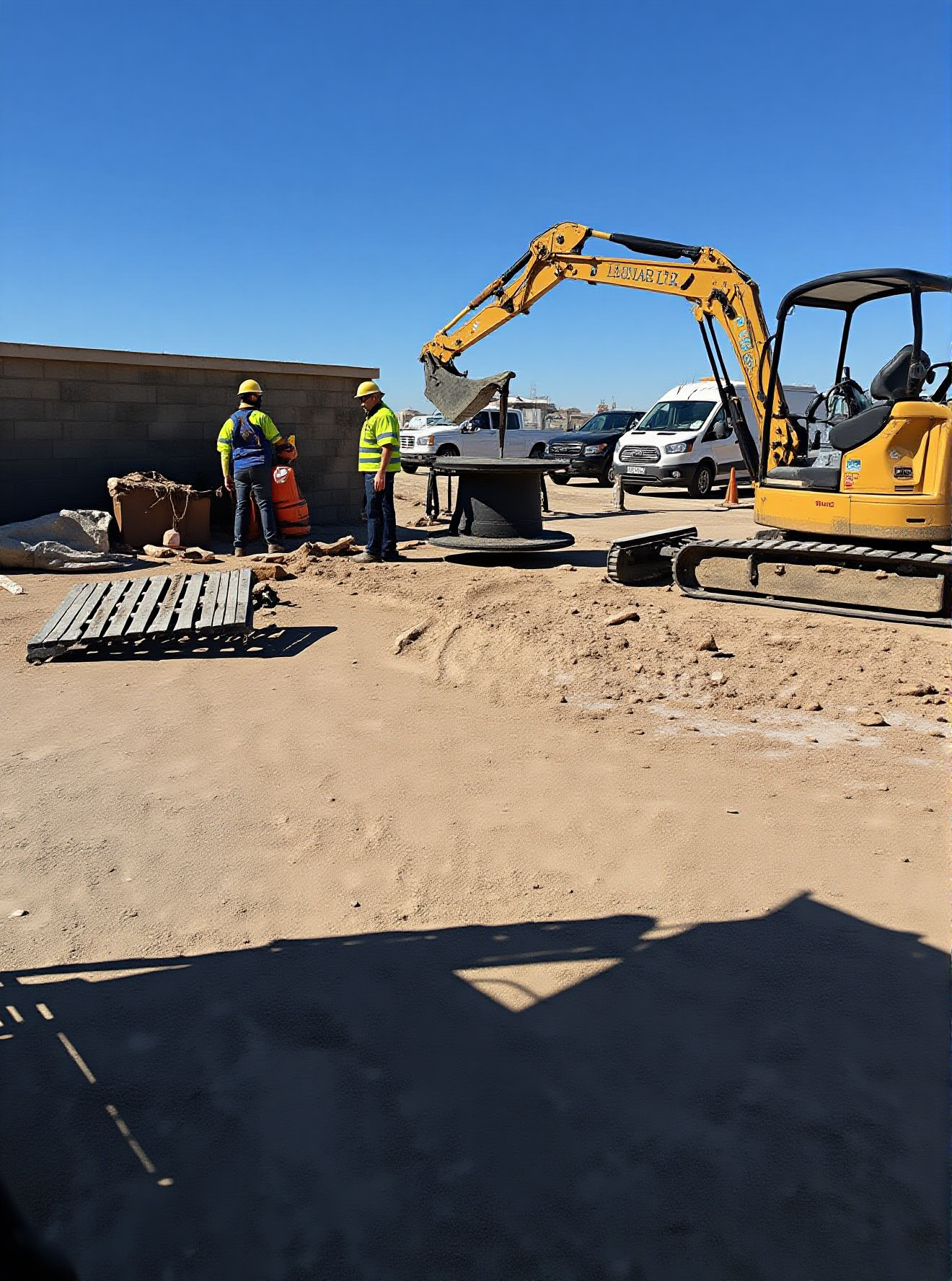 Elite Renegade Services Lubbock, Texas Construction Site.