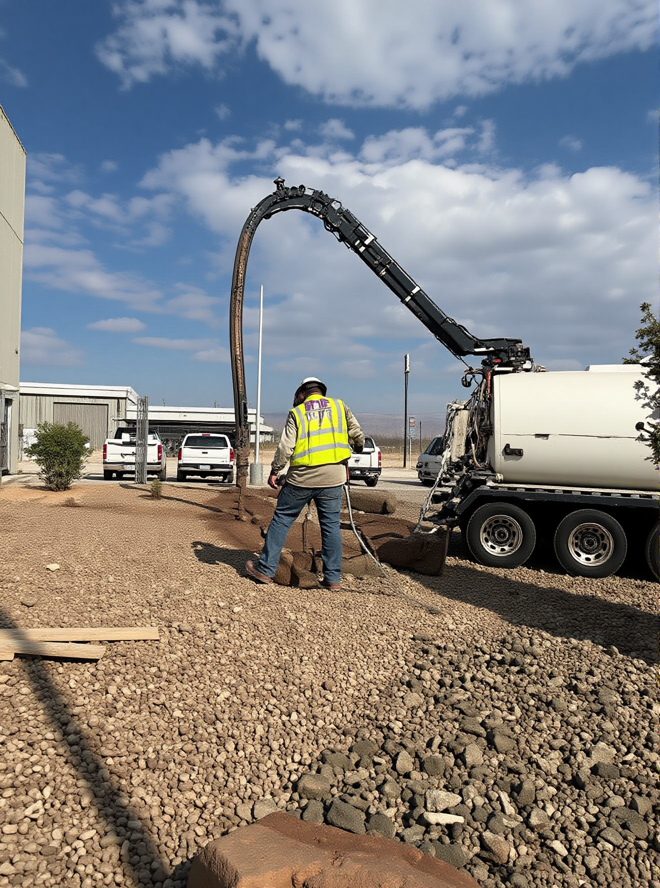 Elite Renegade Services Lubbock, Texas Construction Site.