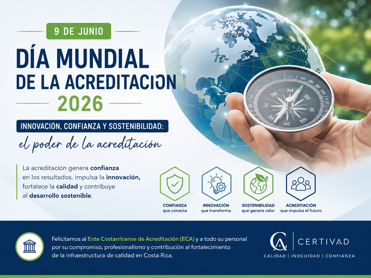 Día Mundial de la Acreditación 2026: Innovación, confianza y sostenibilidad