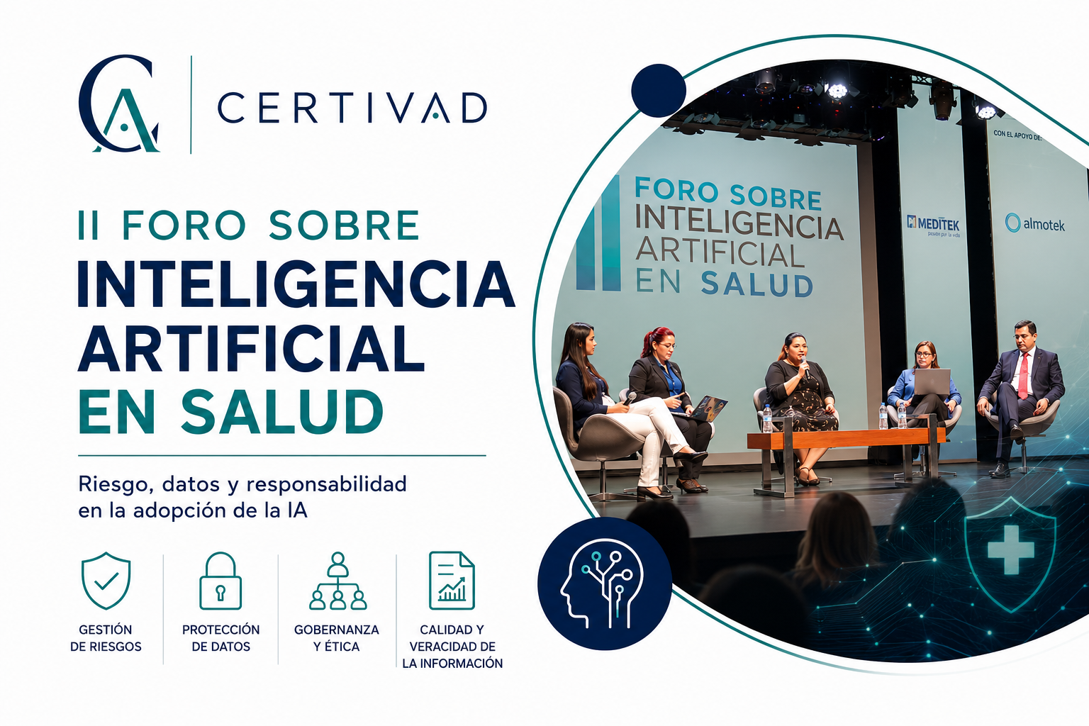 Riesgo, datos y responsabilidad: las conversaciones que marcaron el II Foro sobre Inteligencia Artificial en Salud