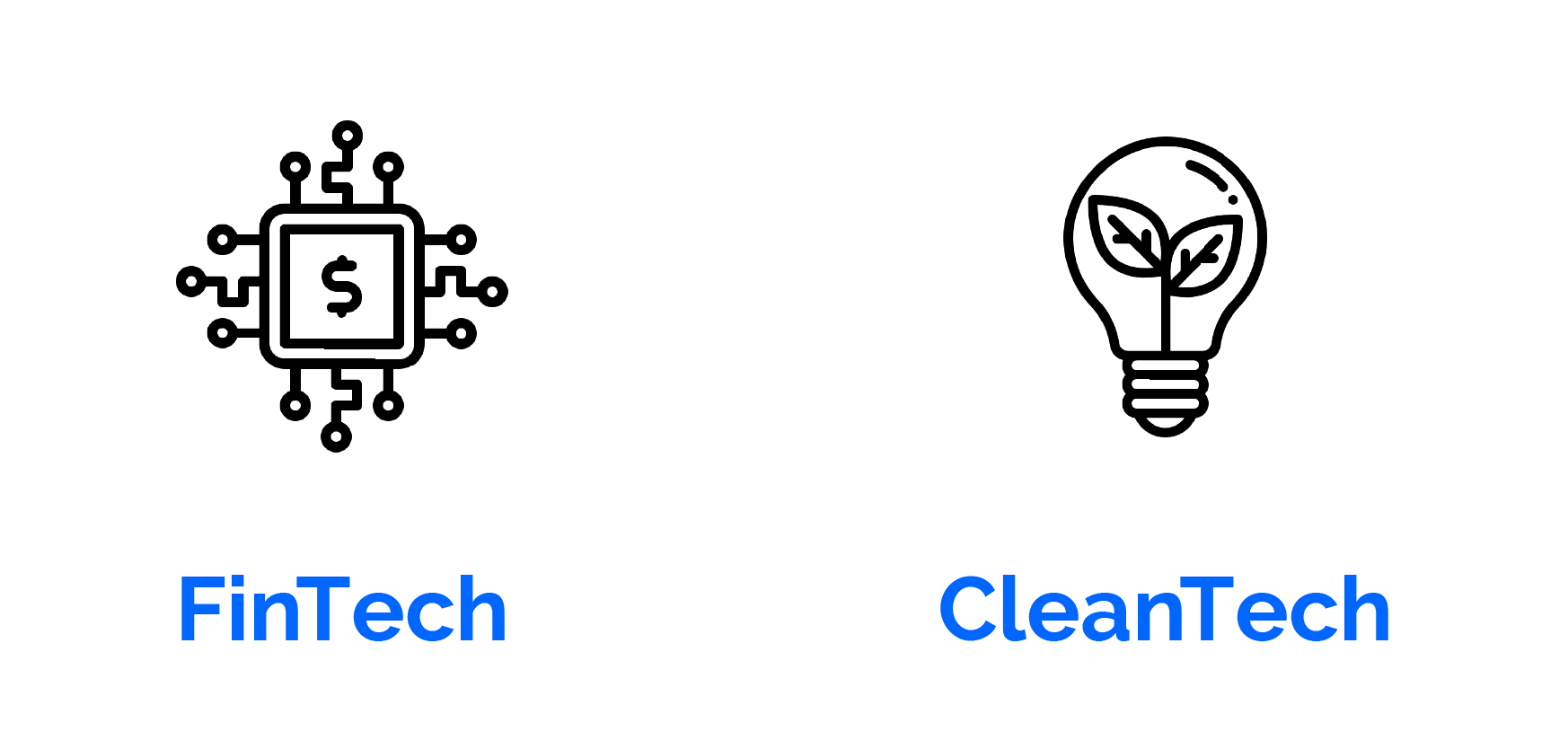 FinTech, CleanTech