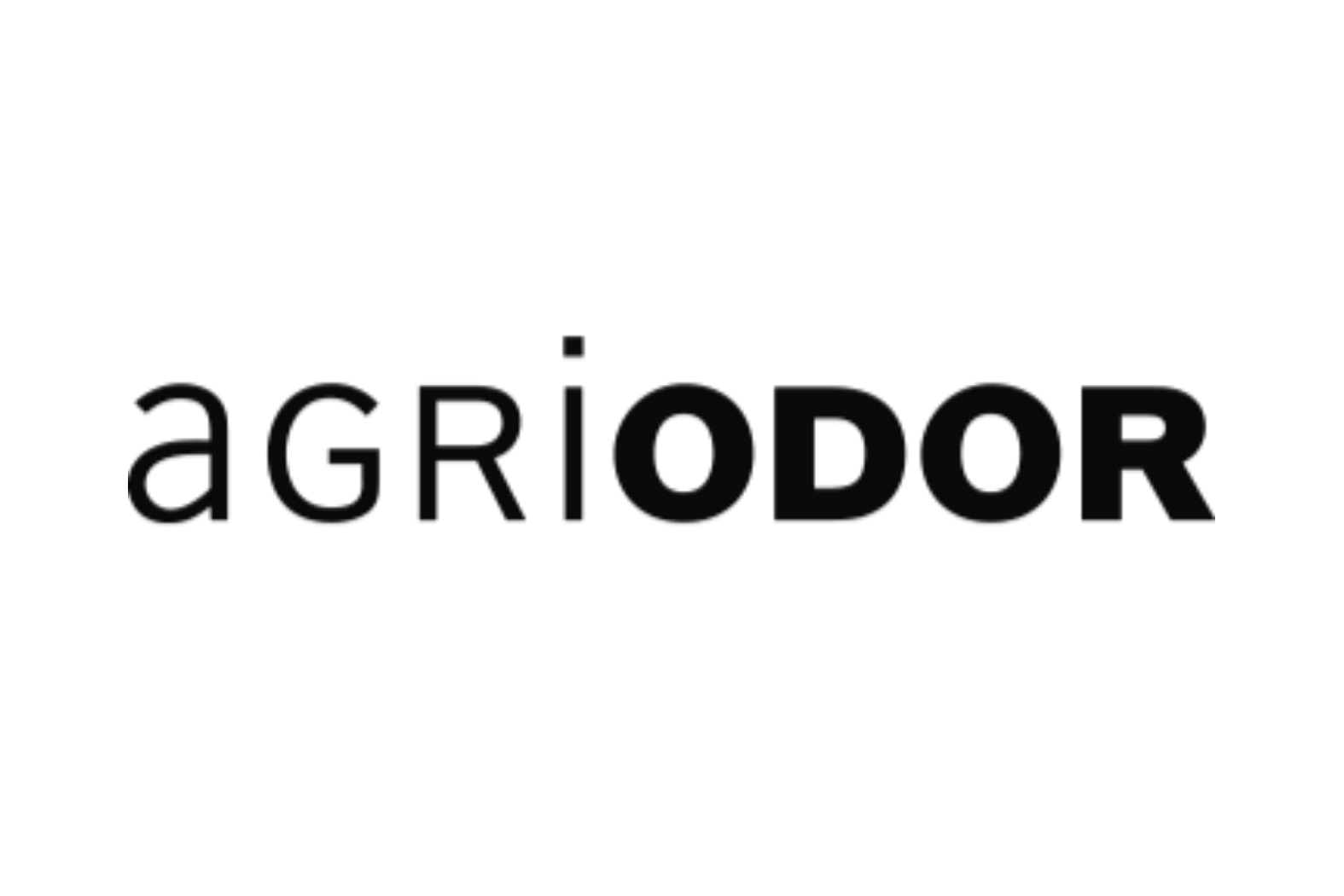 Logo of Agríodor, featuring a stylized black and white icon of a house with a bed, plant, and mountain, with the text 'Agríodor' below.