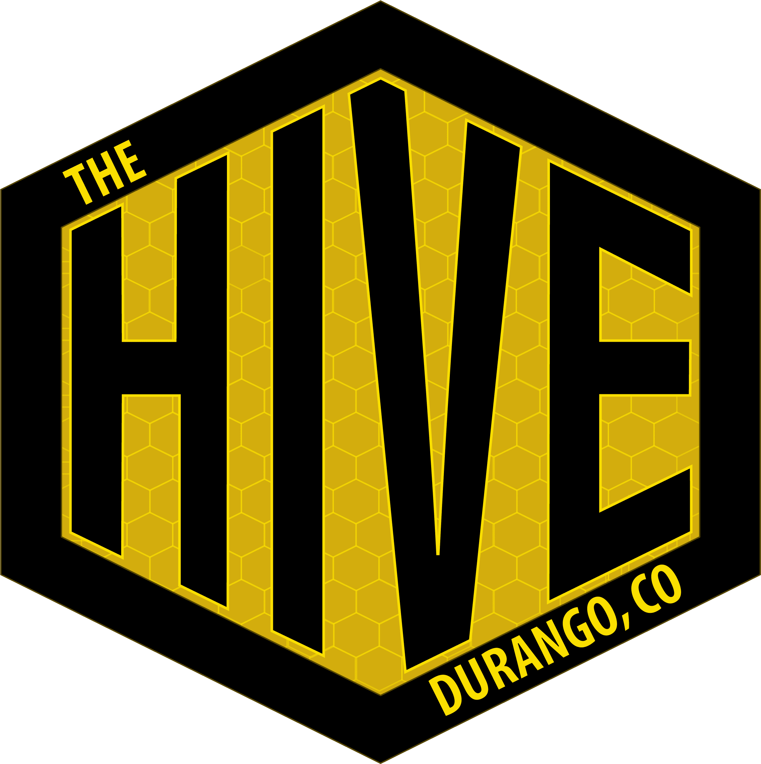 The Hive Durango logo. 