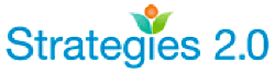 Strategies 2.0 logo. 