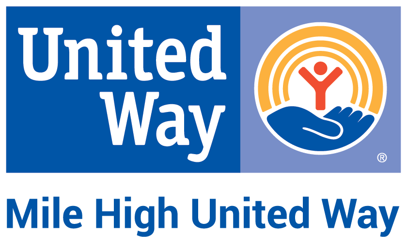 United Way logo with the slogan "Mile High United Way"