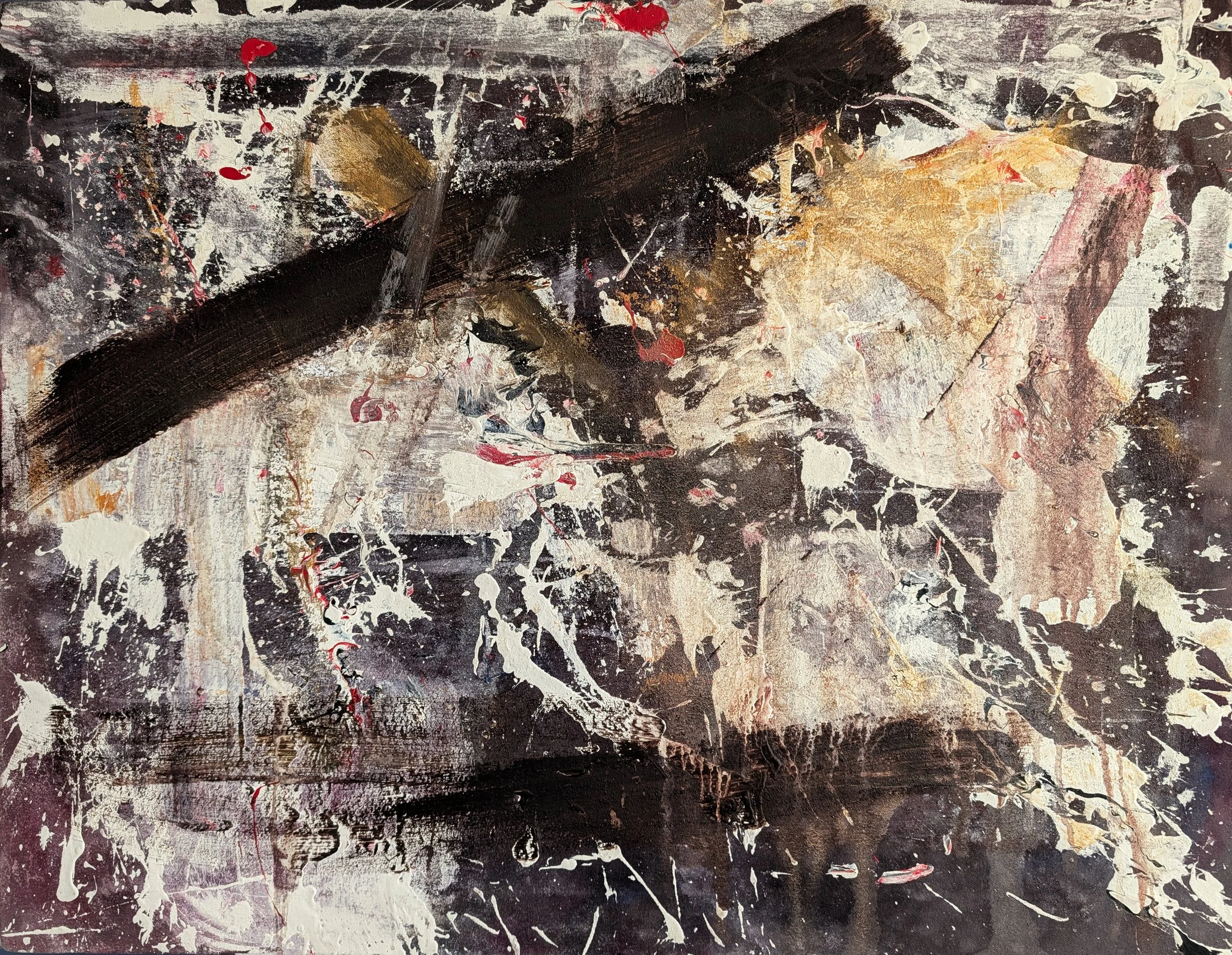 Mineral | Oil and Emulsion on Canvas