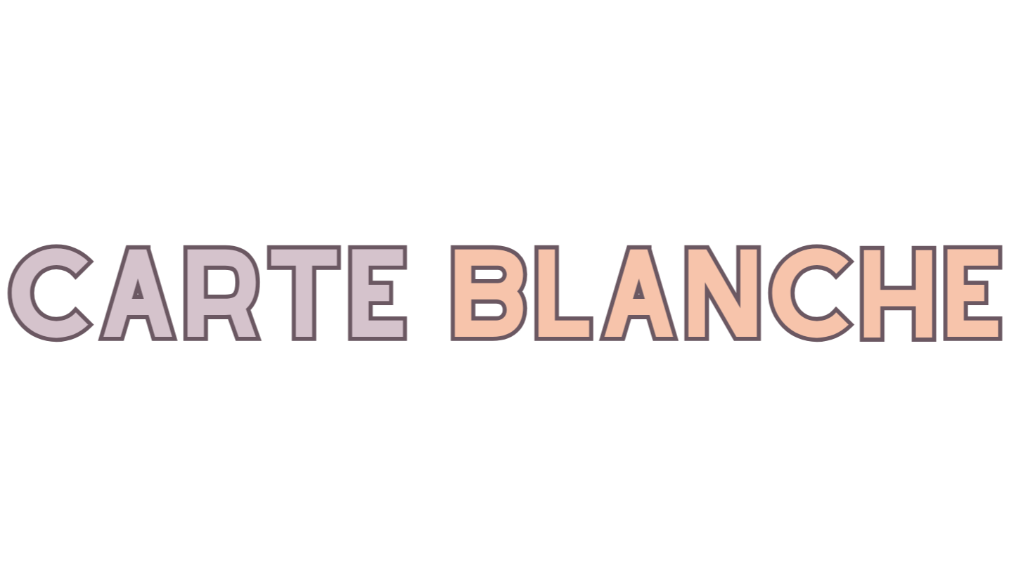 Carte Blanche Cart