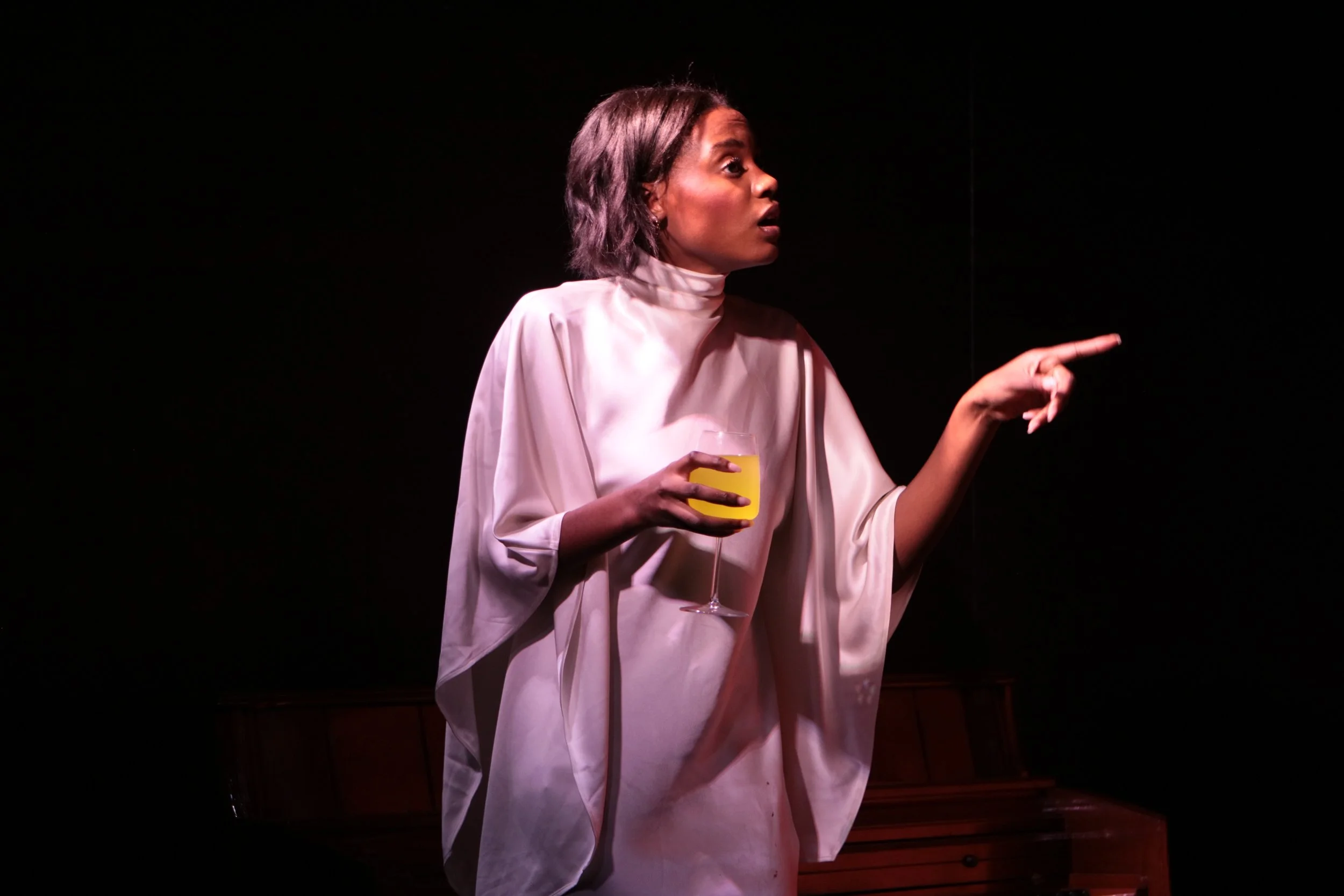Tia Irby in Somehow, I Love You as Elsa