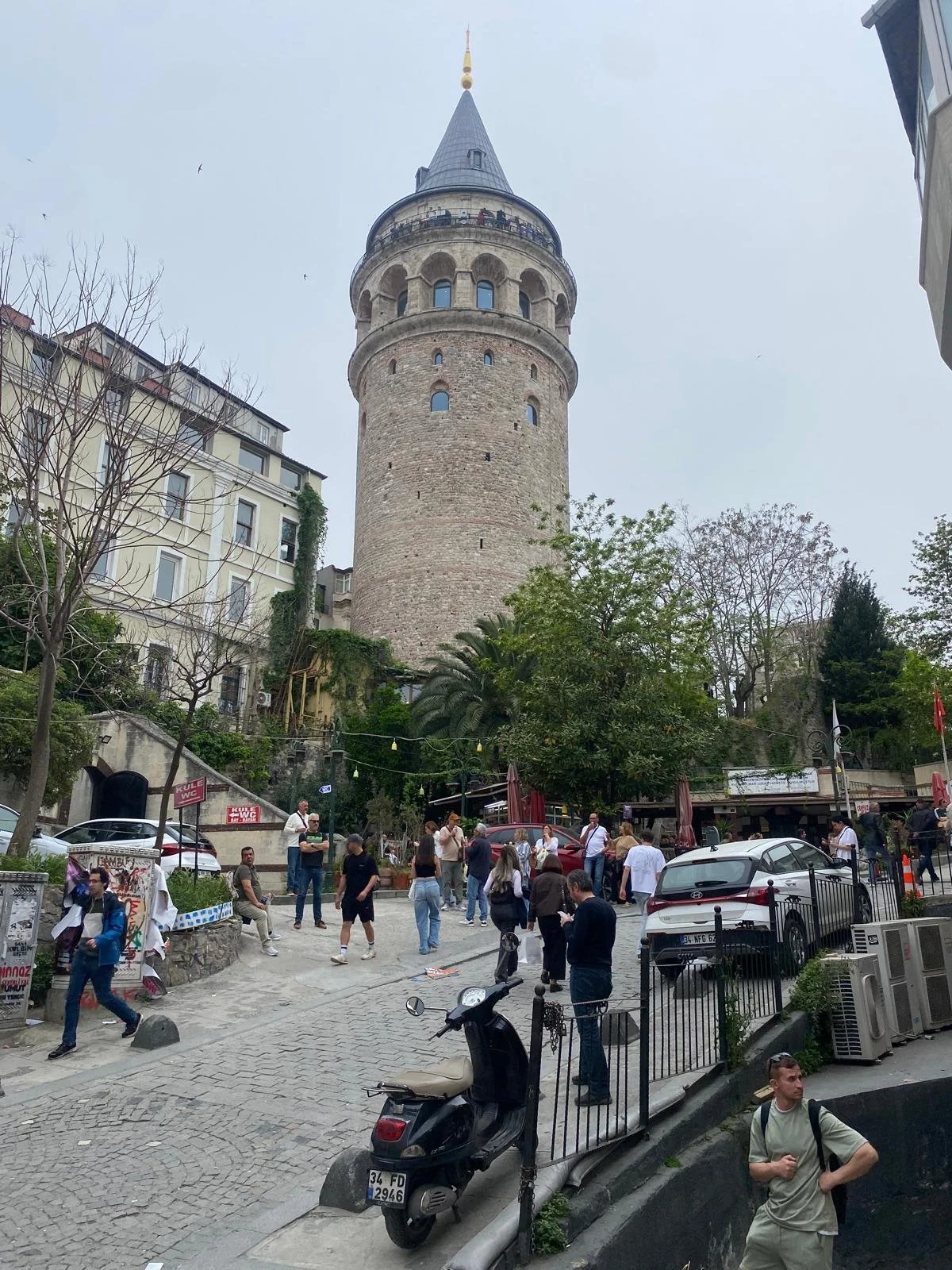 Gallatas tower, 500 or so years old