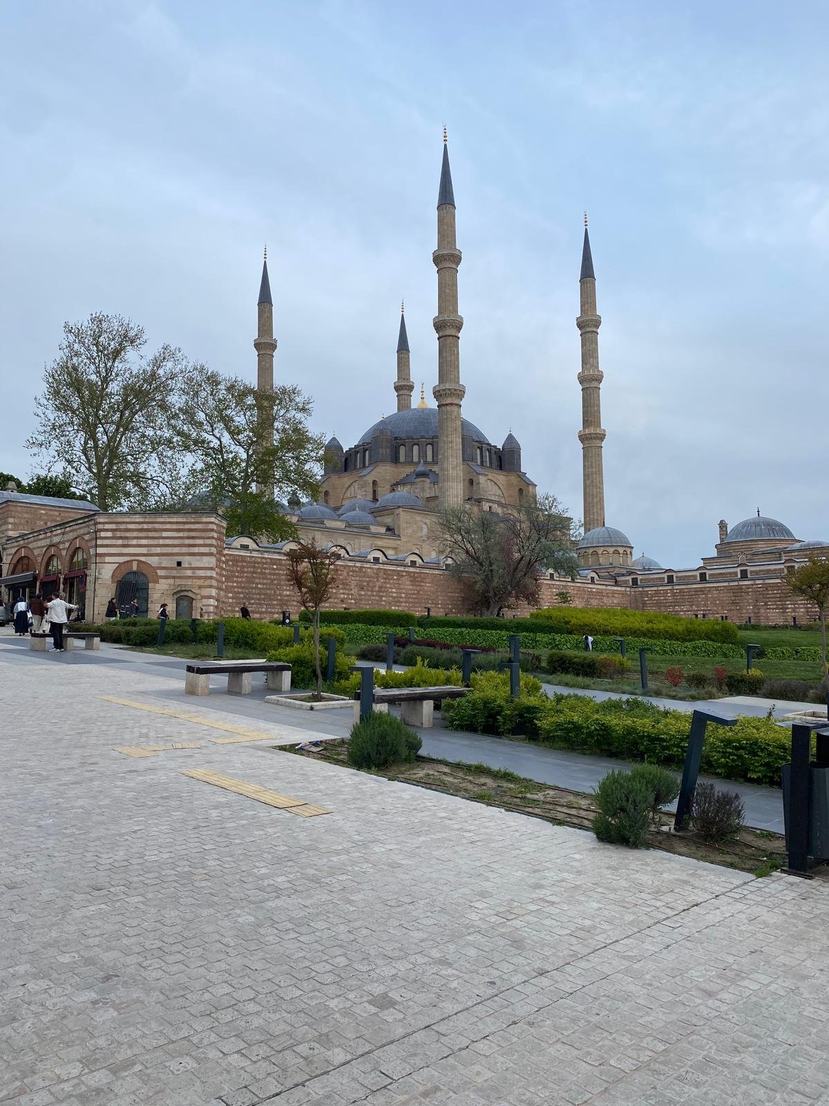 First Turkey photo, grand mosque in Edirne cit