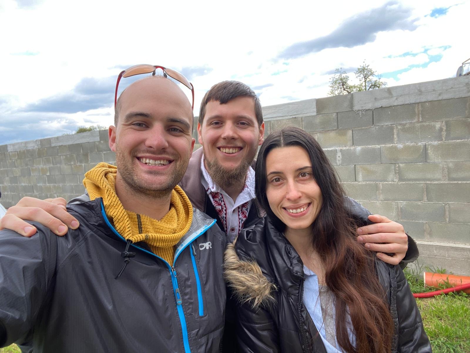My wonderful Bulgarian hosts and lifelong friends (Frank and Ljuboslava)