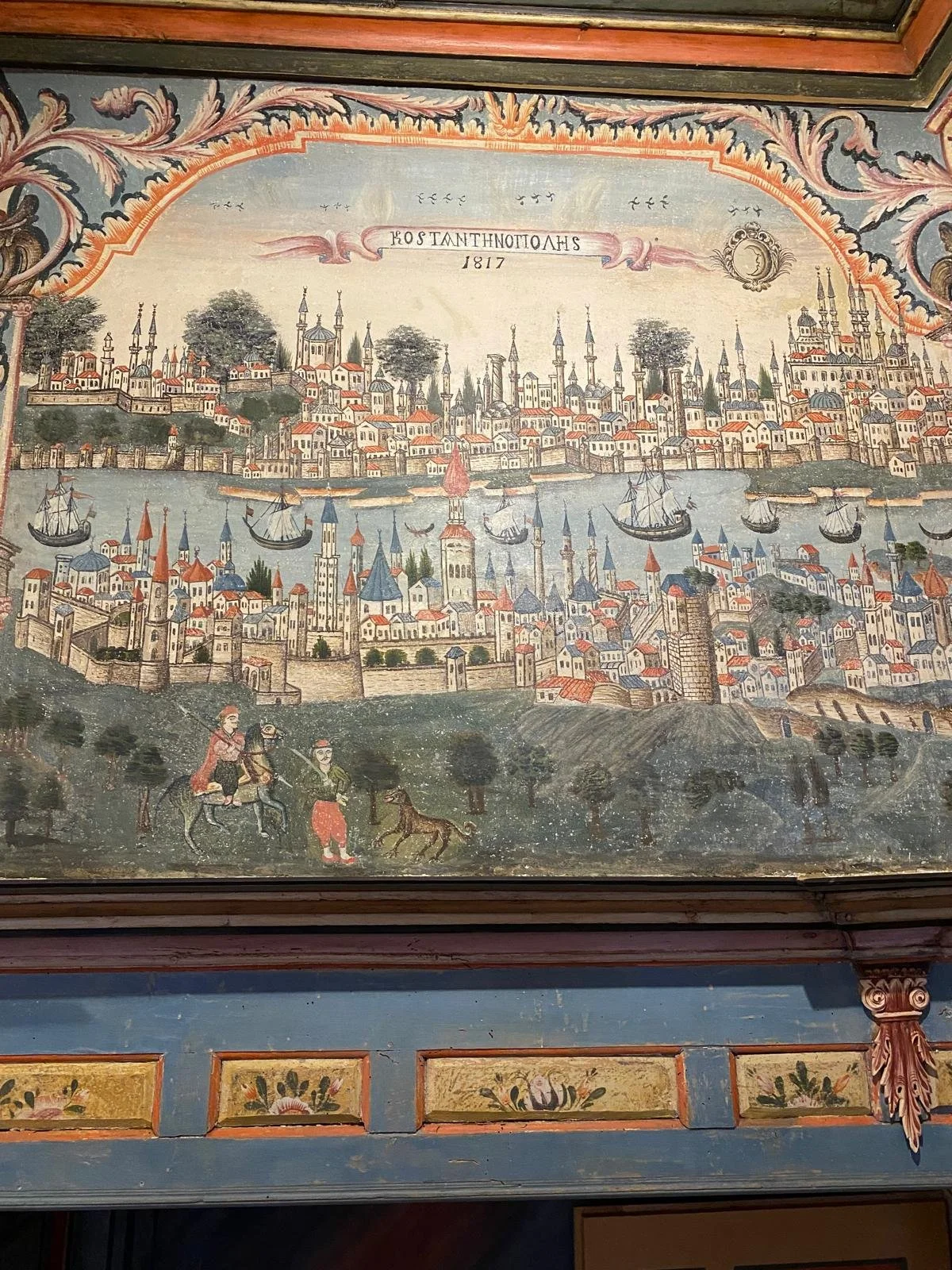 Old Constantinople map