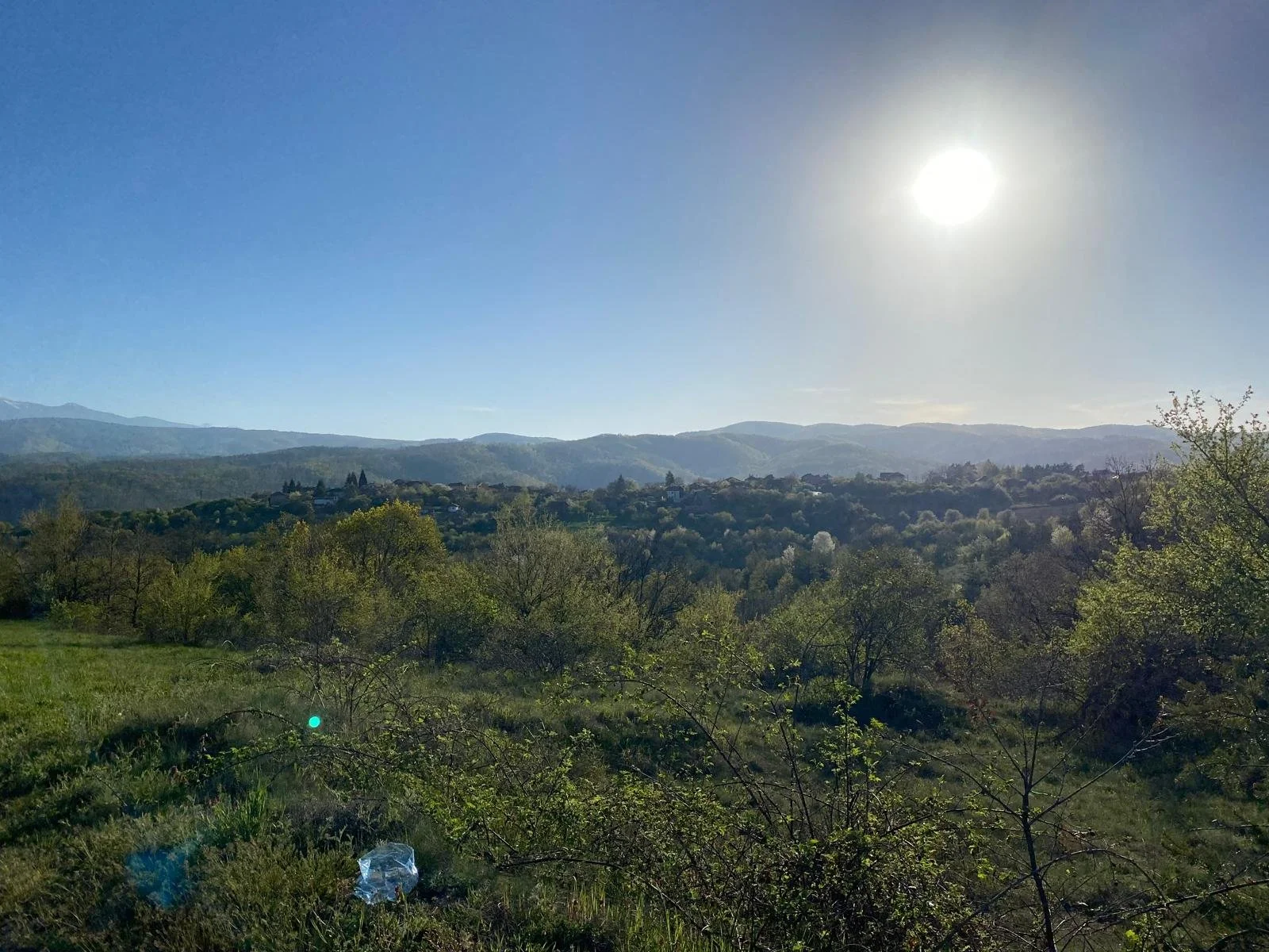 Beautiful view of mountain village