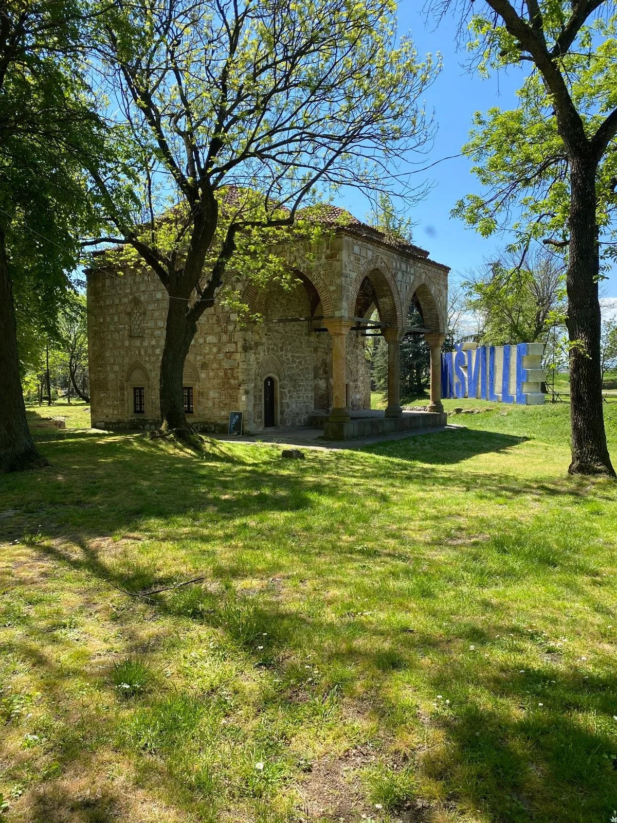 600 year-old mosque from Ottoman Empire occupation.