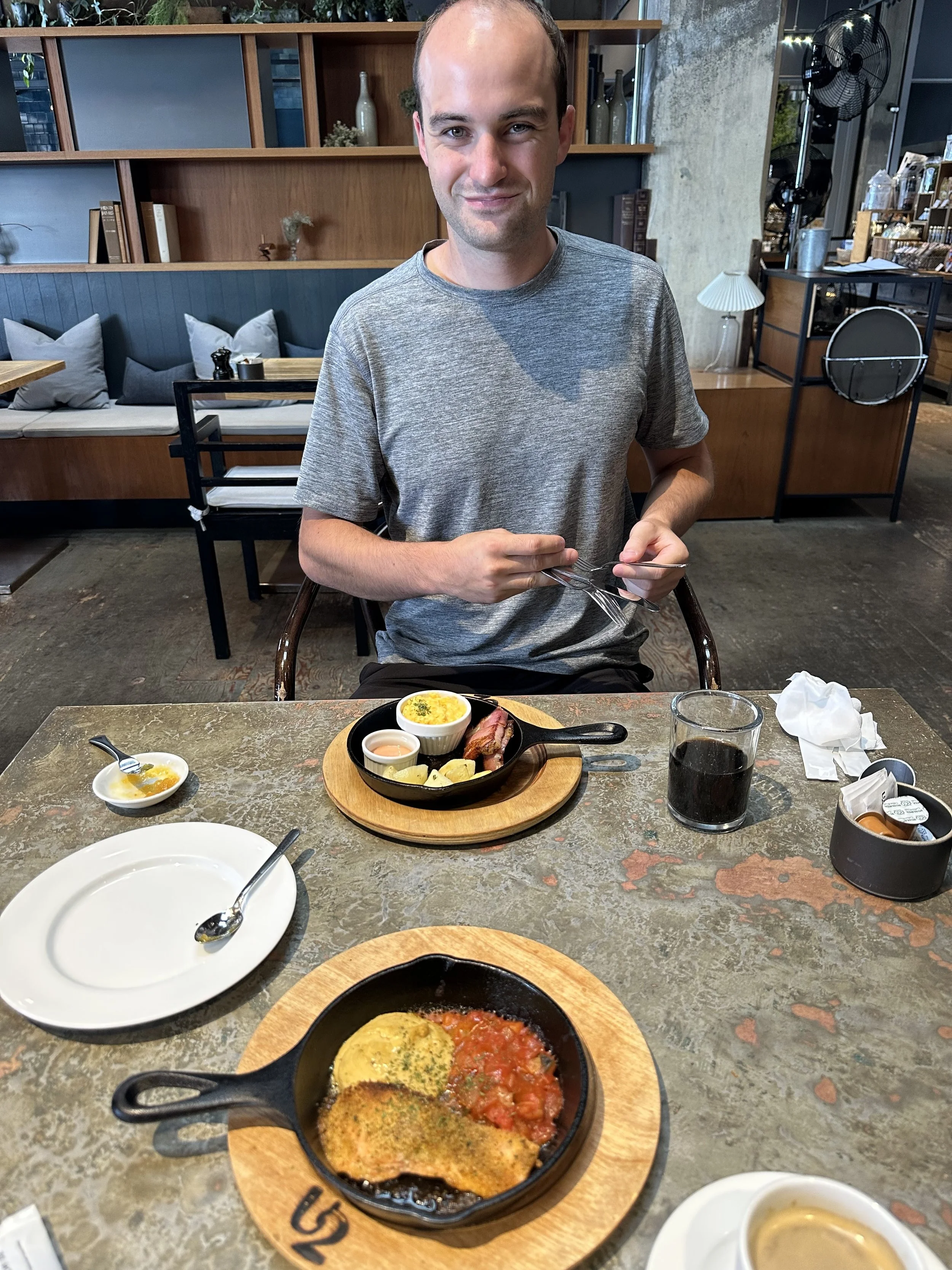 Breakfast, day one: Onomichi